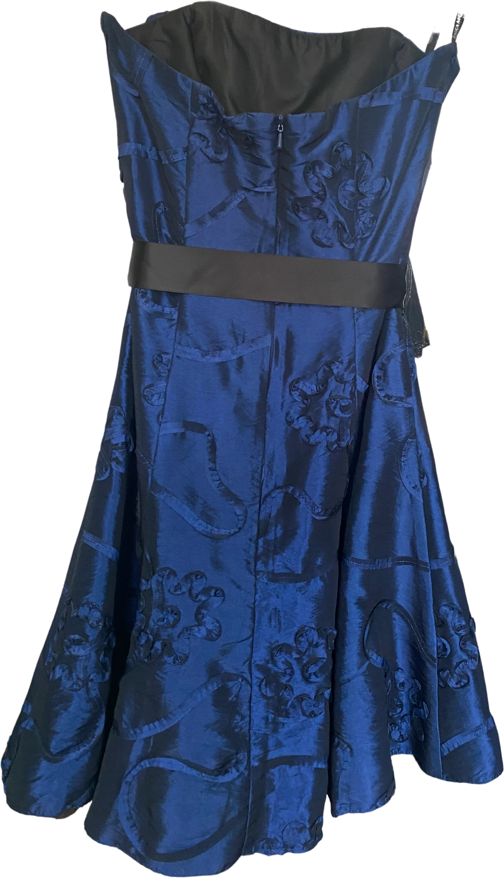 80s Gorgeous Strapless Jessica By Jessica McClintock - Image 2