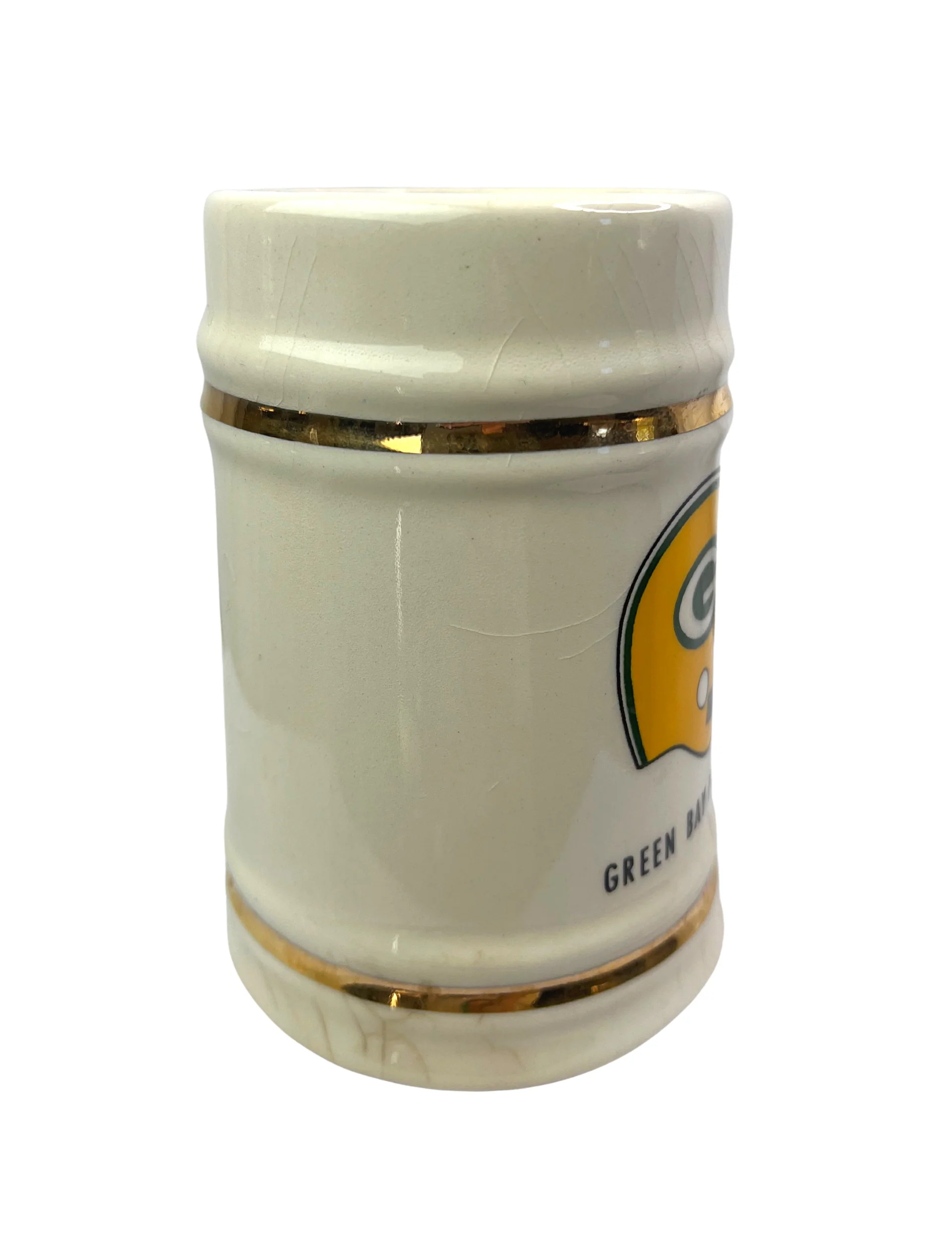 80s Green Bay Packers Football Large Beer Stein 24oz - Image 7
