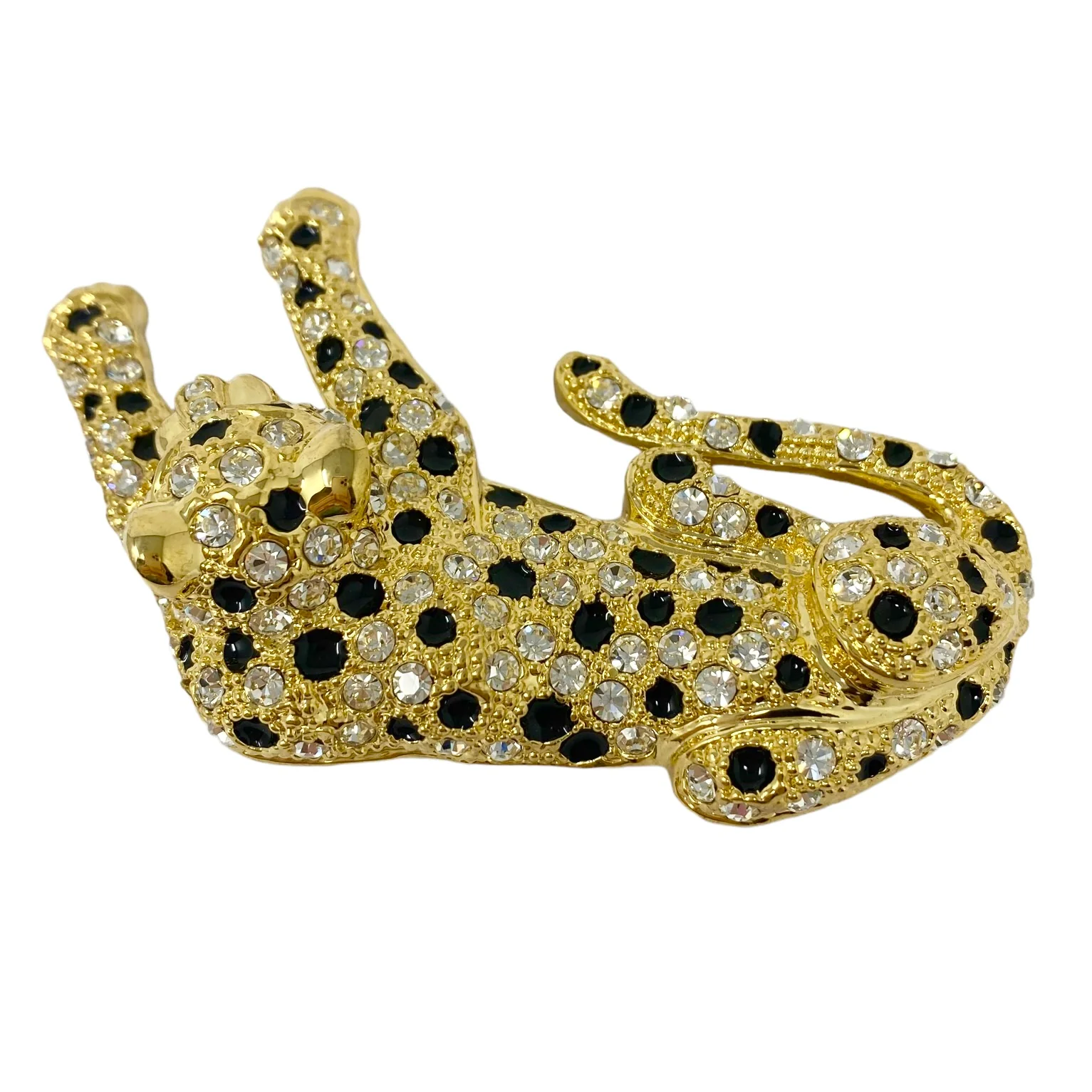 80s Jaguar Statement Brooch - Image 3