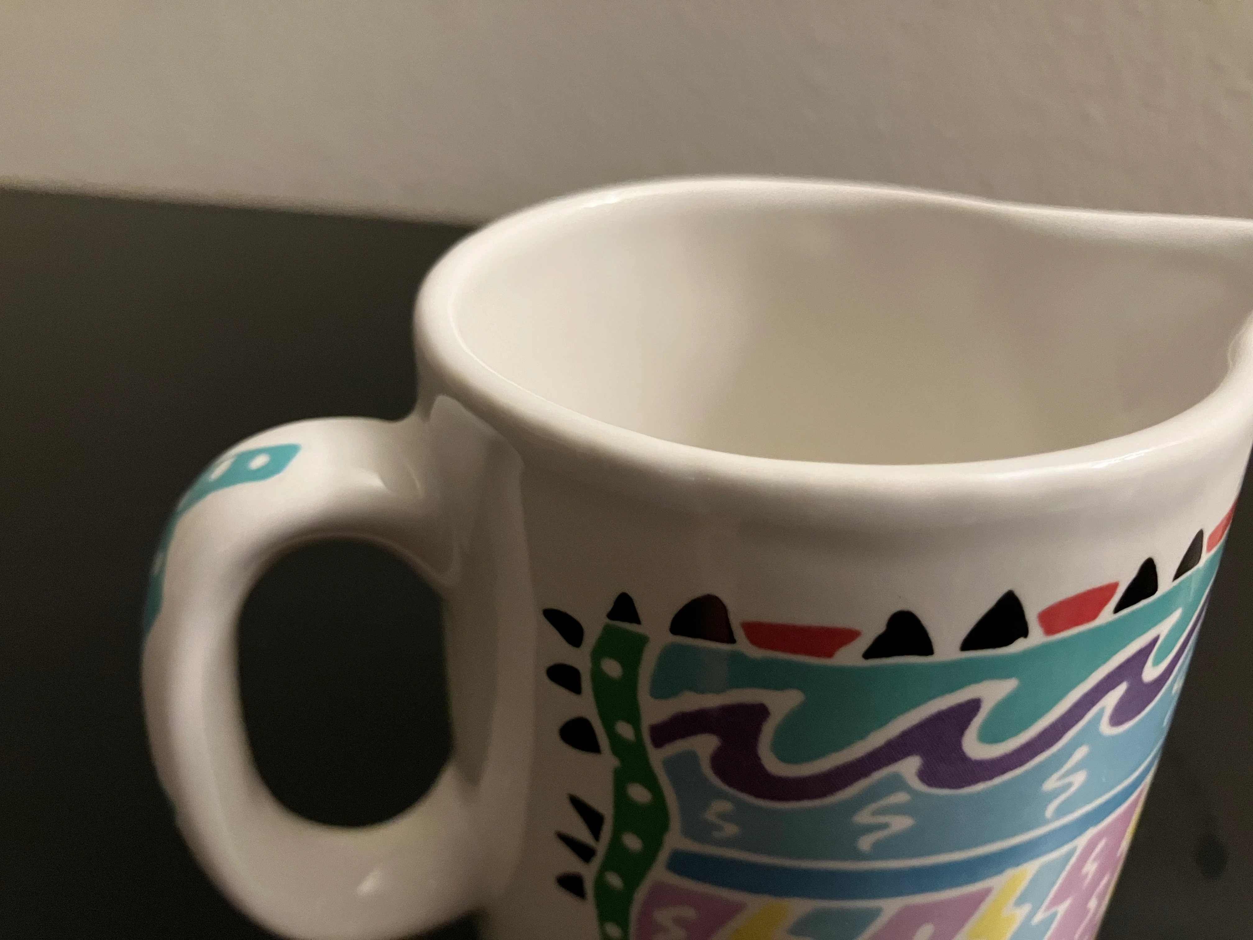 80s Judith Geiger Southwestern Abstract Creamer By Chaleur - Image 8