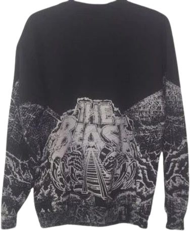 80s Kings Islands The Beast Graphic Sweatshirt By Paramount Parks - Image 2