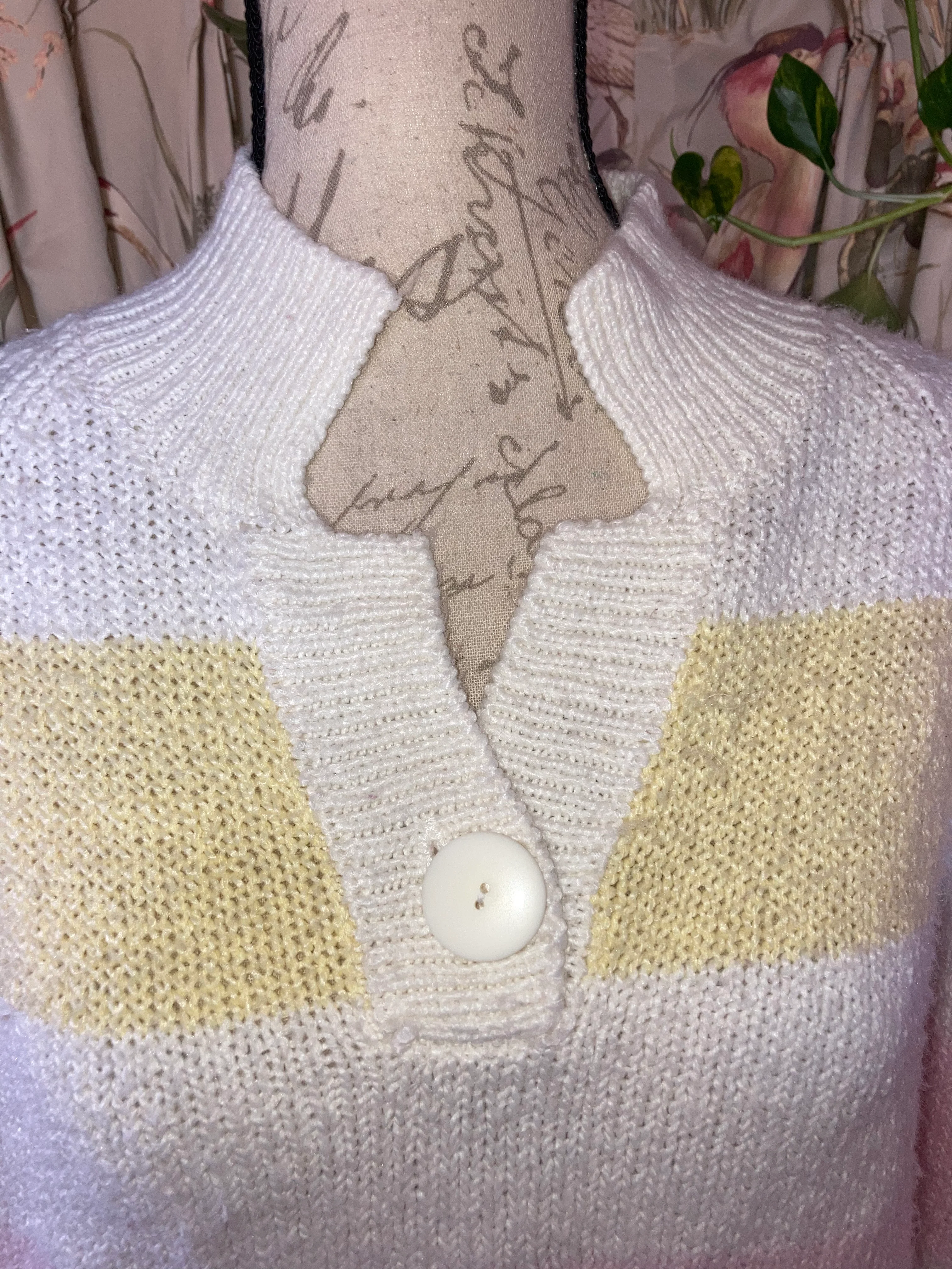 80s Knit Pastel Stripe Sweater By Here's a Hug - Image 5