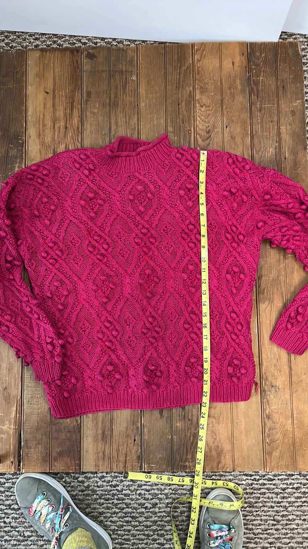 80s Ladies Crewneck Sweater Cotton By Northern Isles - Image 5