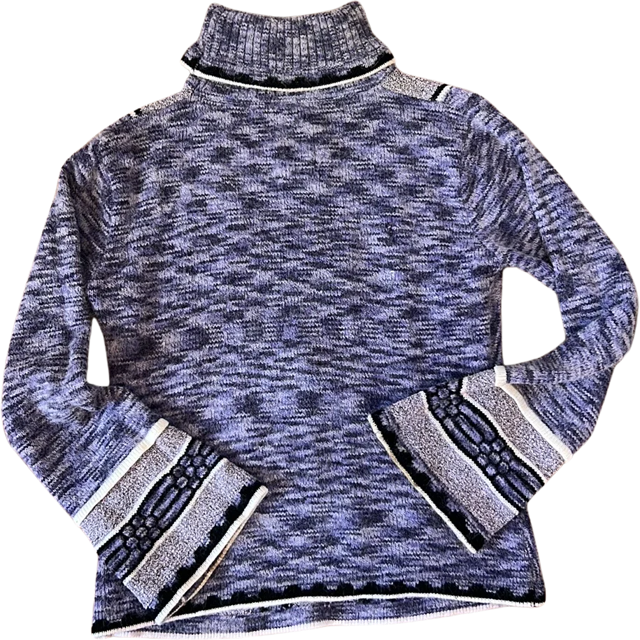 80s Ladies Turtleneck Sweater - Image 2