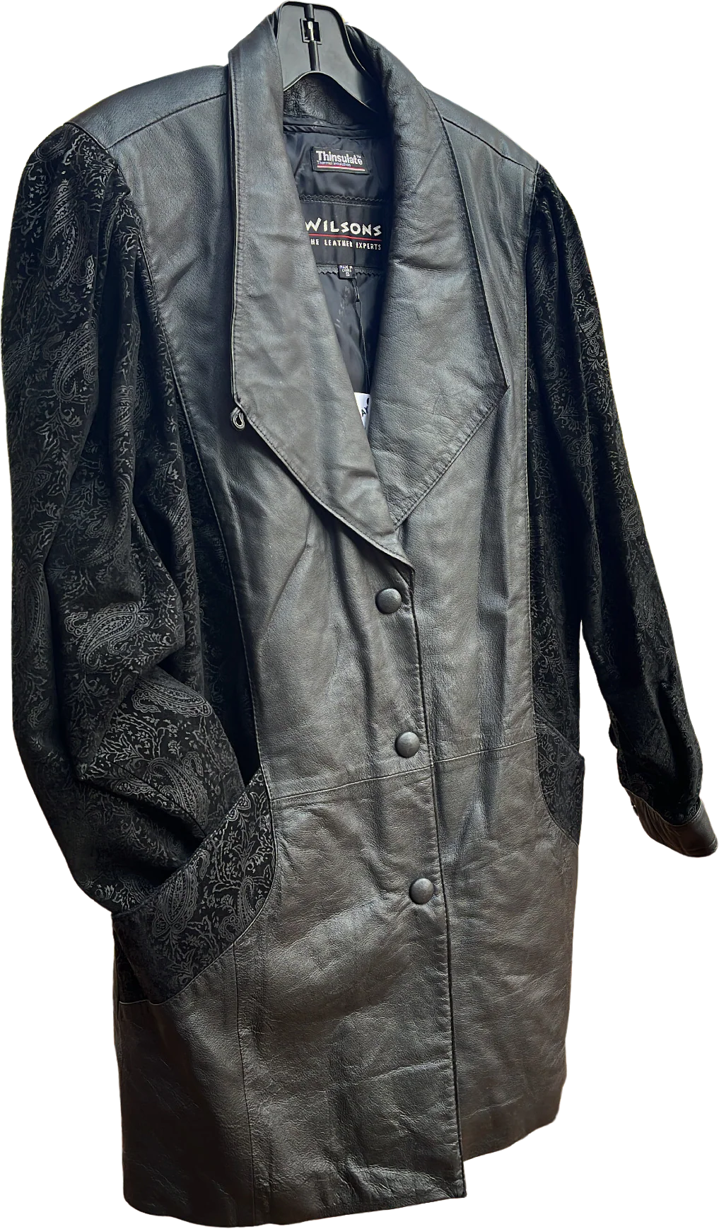80s Leather Bomber