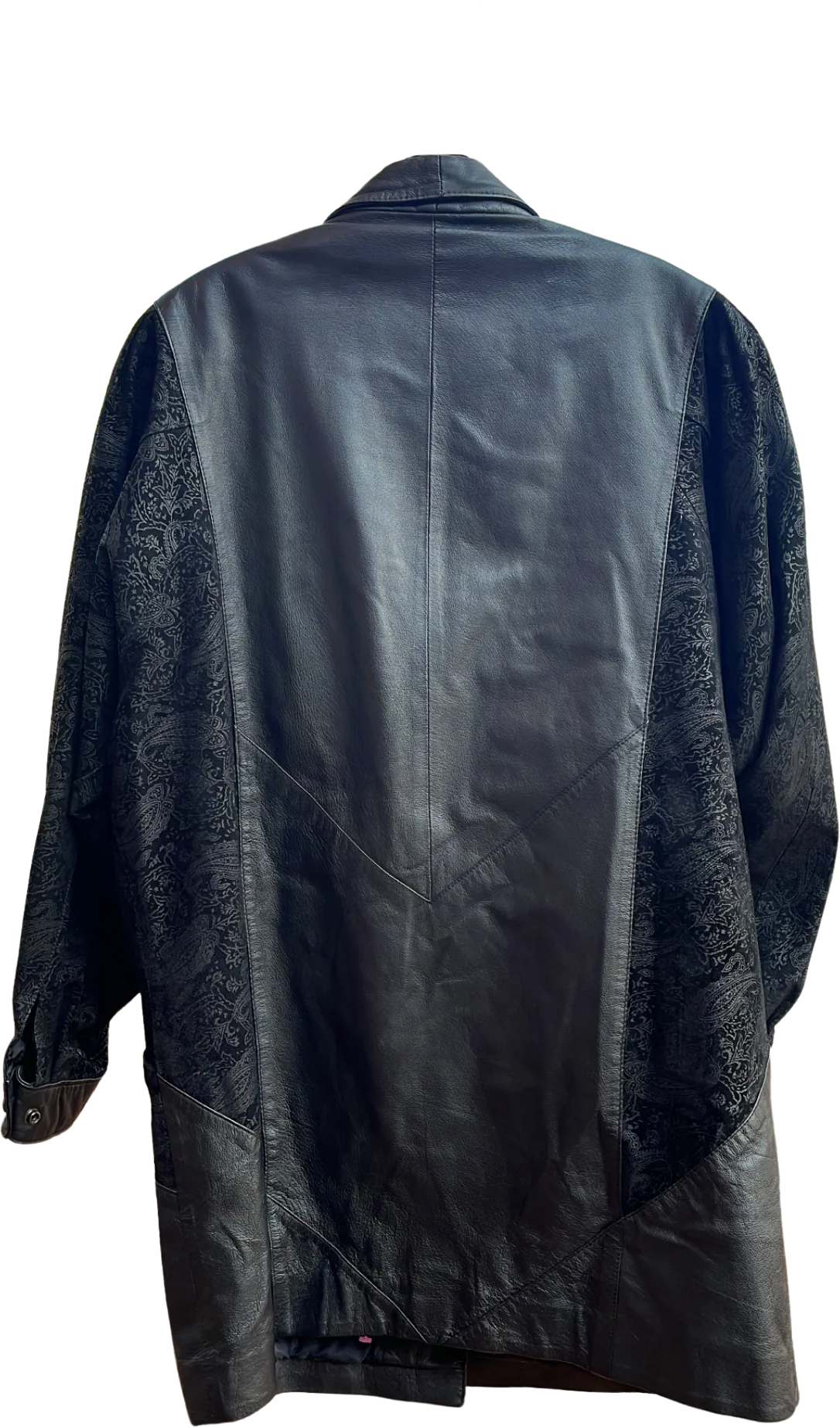 80s Leather Bomber - Image 2