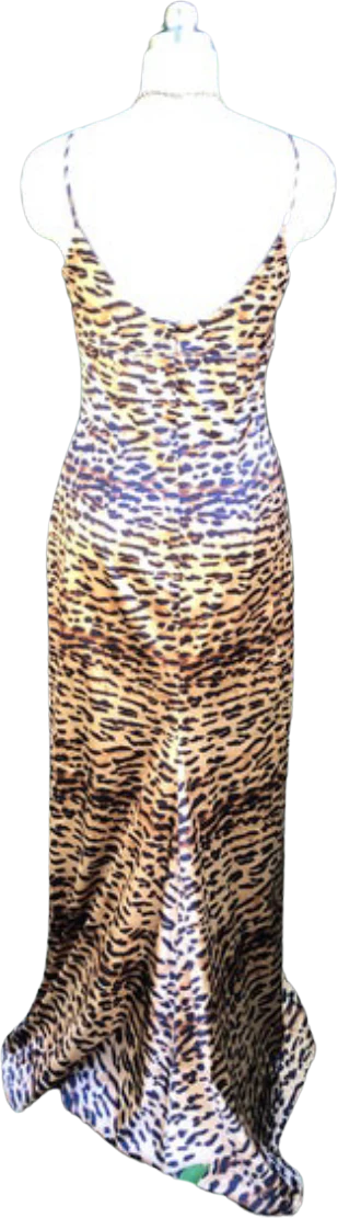 80s Leopard Dress Gunne Sax by Jessica Mcclintock - Image 2