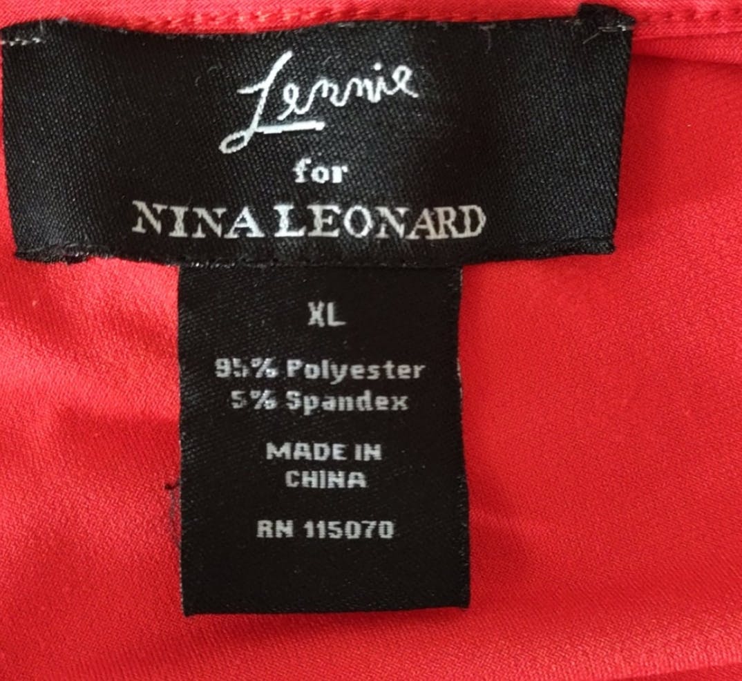 90's Maxi Sheath Dress by Lennie For Nina Leonard - Image 6