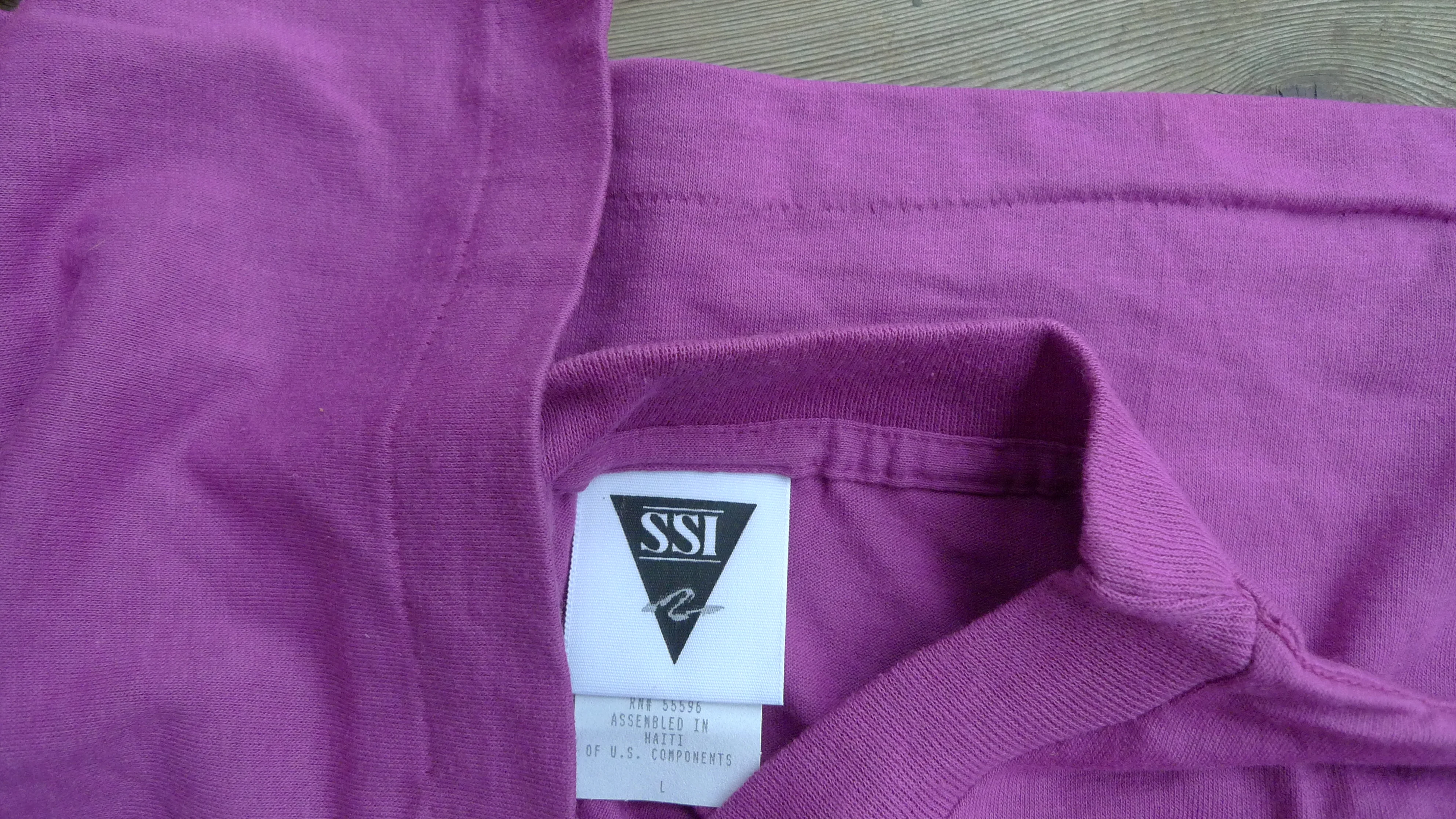 80s Mens 44 * 1982 Roxy Music Single Stitch Shirt By Ssi - Image 3