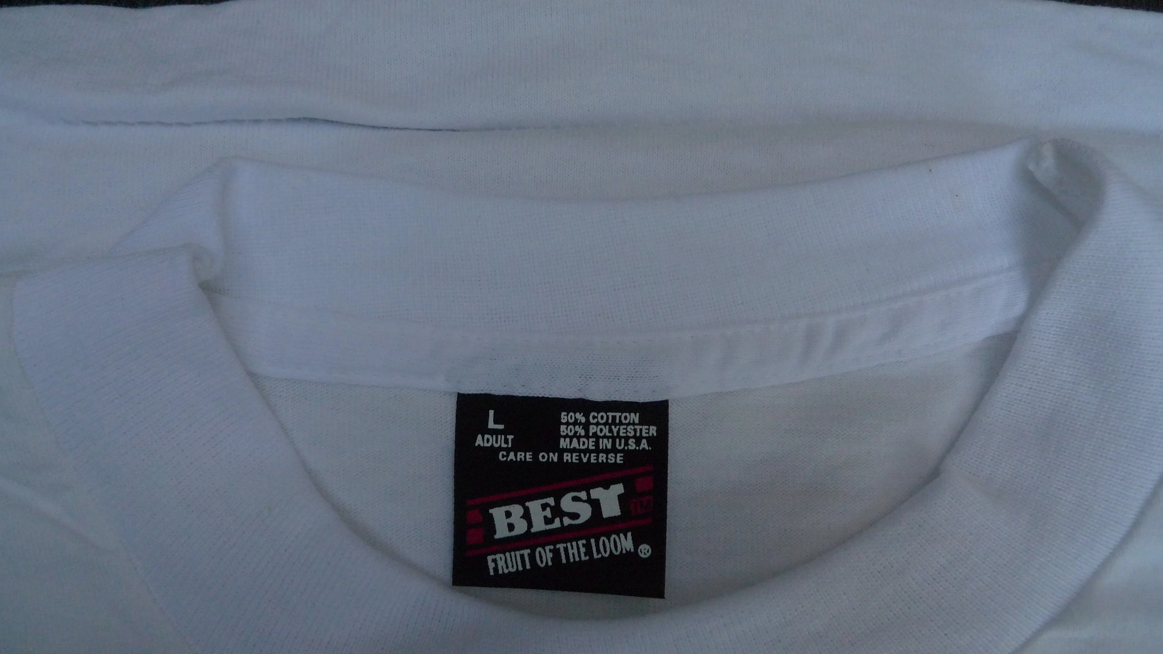 80s Mens 44 * David Bowie Single Stitch Shirt By Fruit of The Loom - Image 3