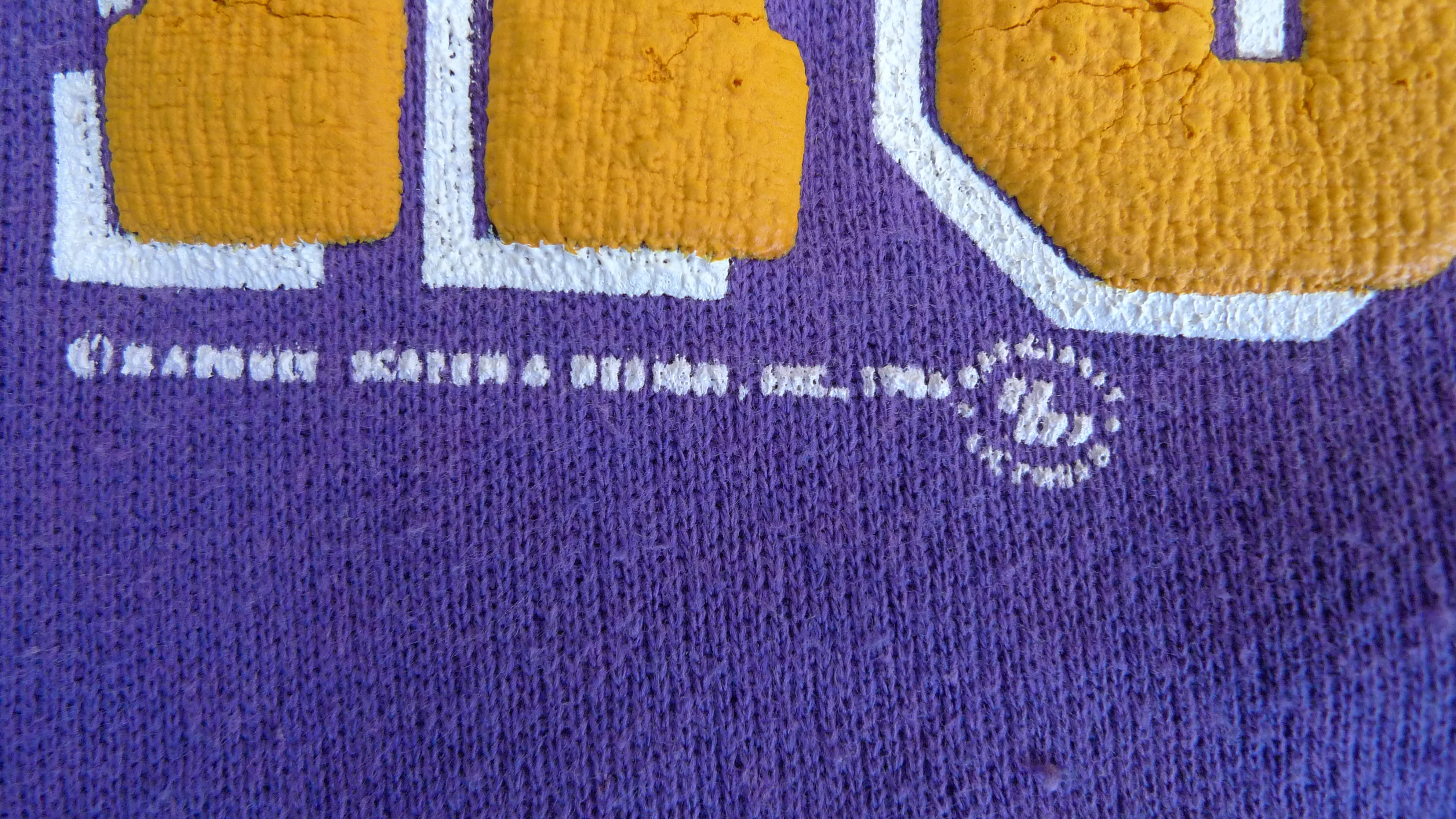 80s Mens 46 * 1980 Washington Huskies Sweatshirt By Discus - Image 3