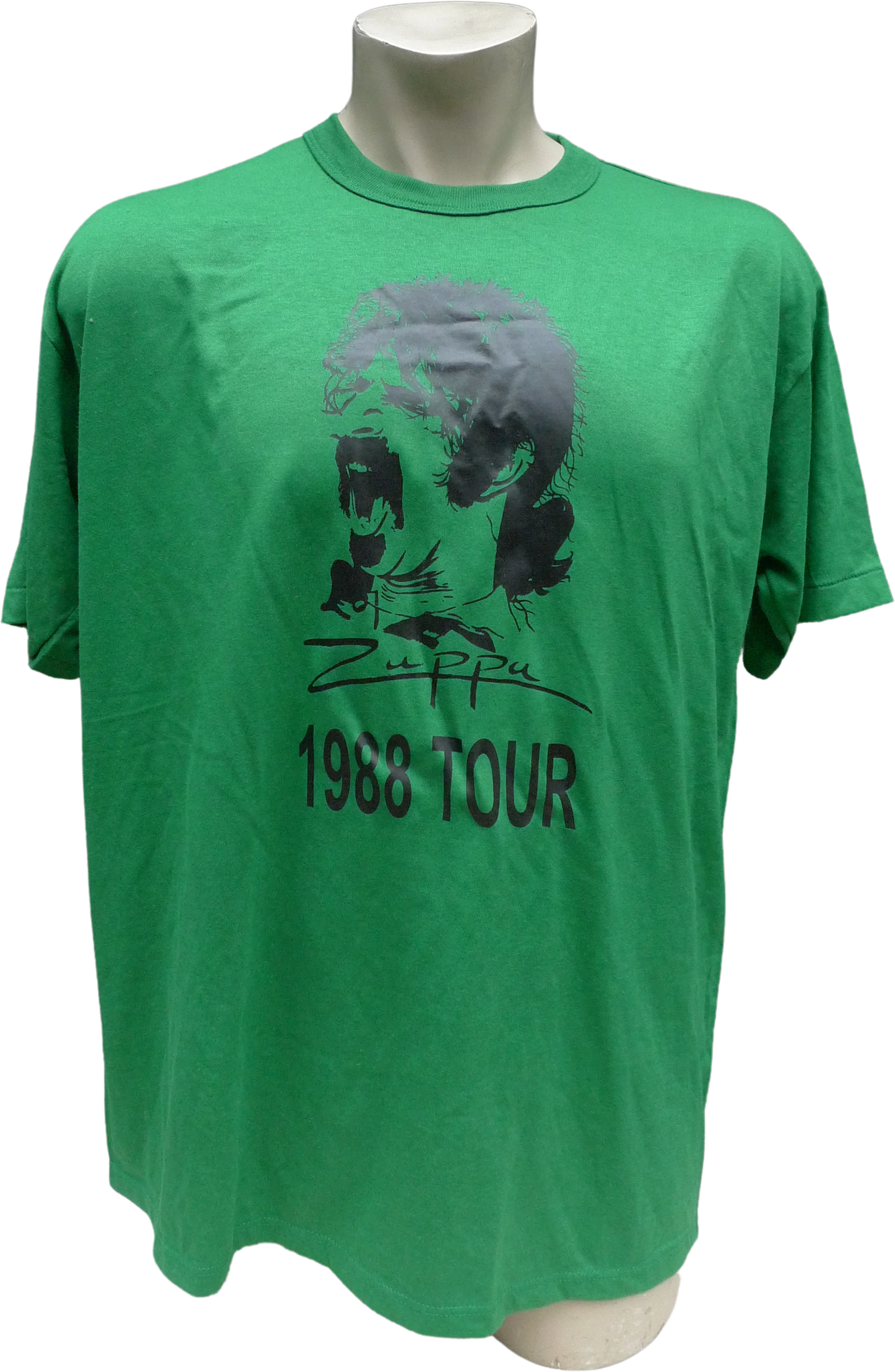 80s Mens 48 * 1988 Frank Zappa Single Stitch Shirt By Russell Athletic