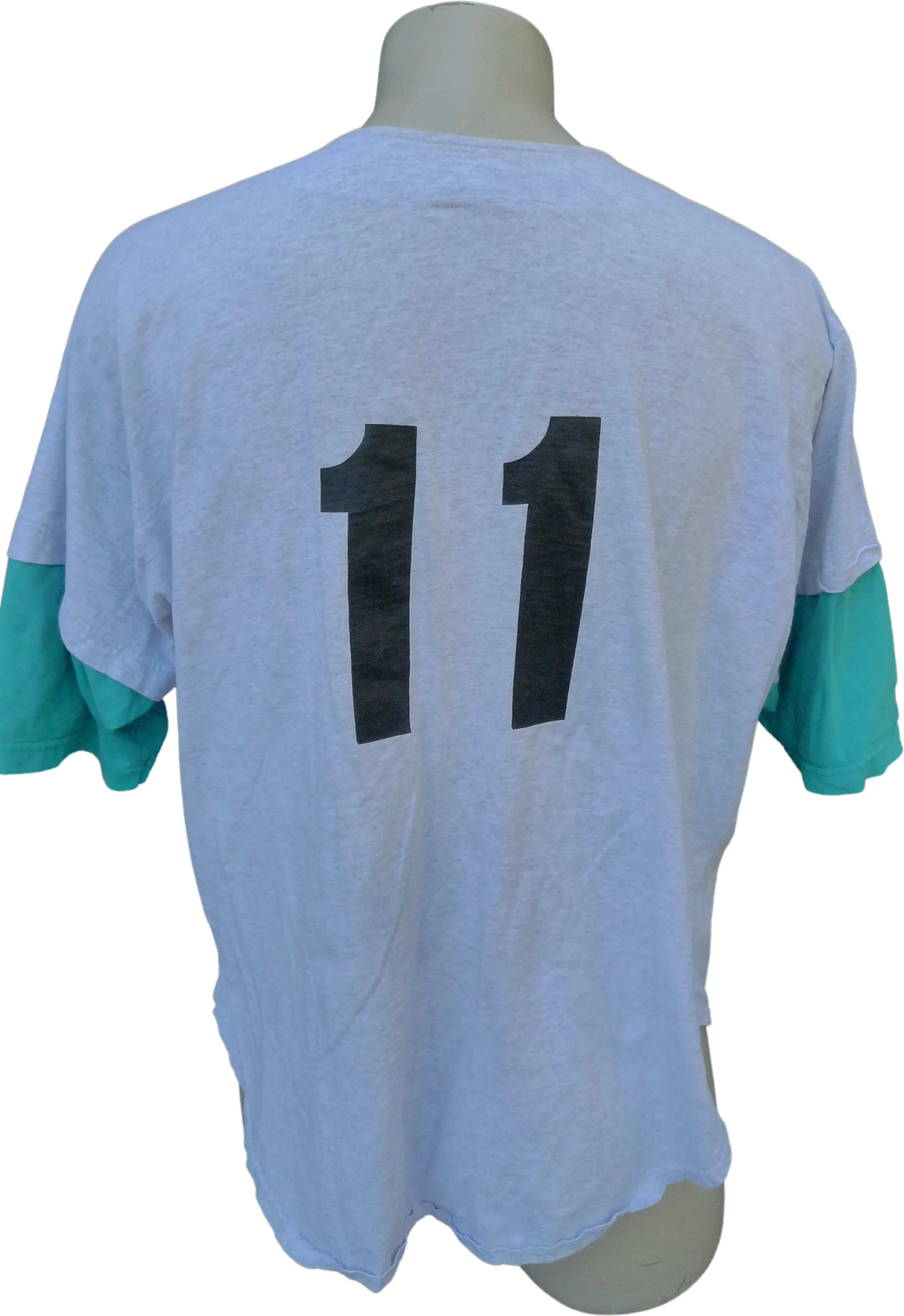 80s Mens 50 * Two Tone Baseball Jersey By Signal - Image 2