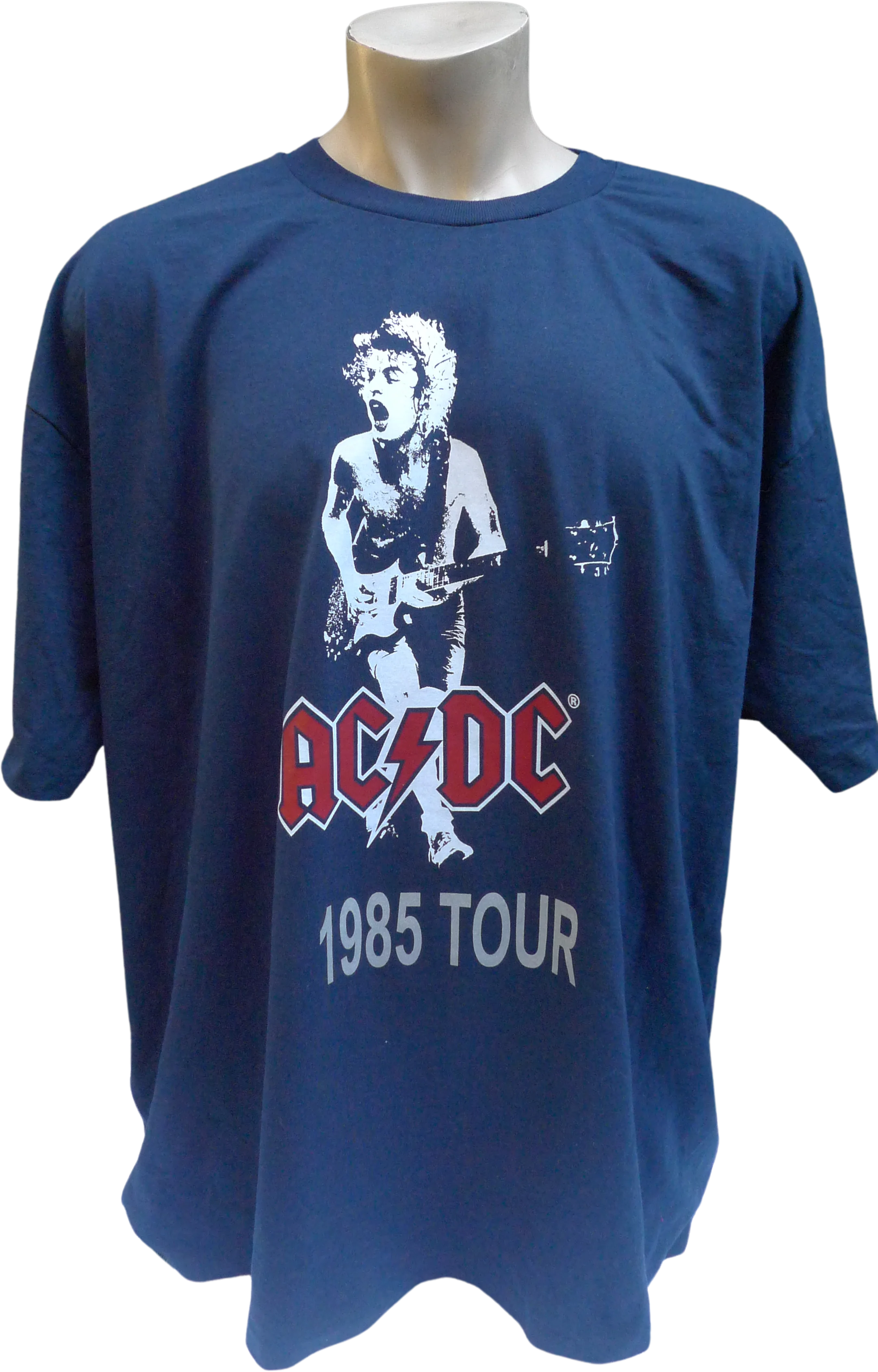 80s Mens 54 * Ac Dc Single Stitch Shirt By Eagle