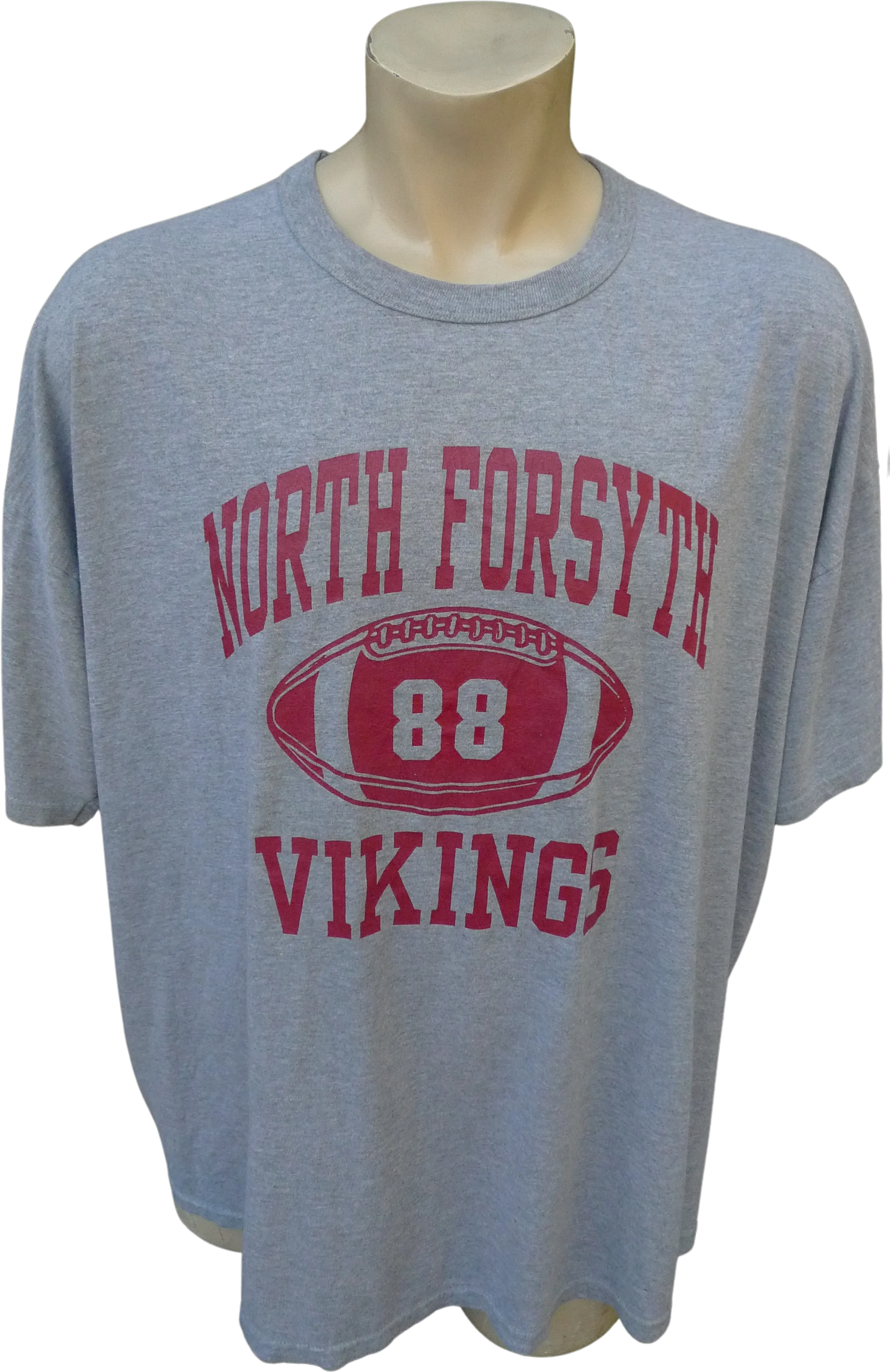 80s Mens 54 * North Forsyth / Winston - Salem Nc Shirt