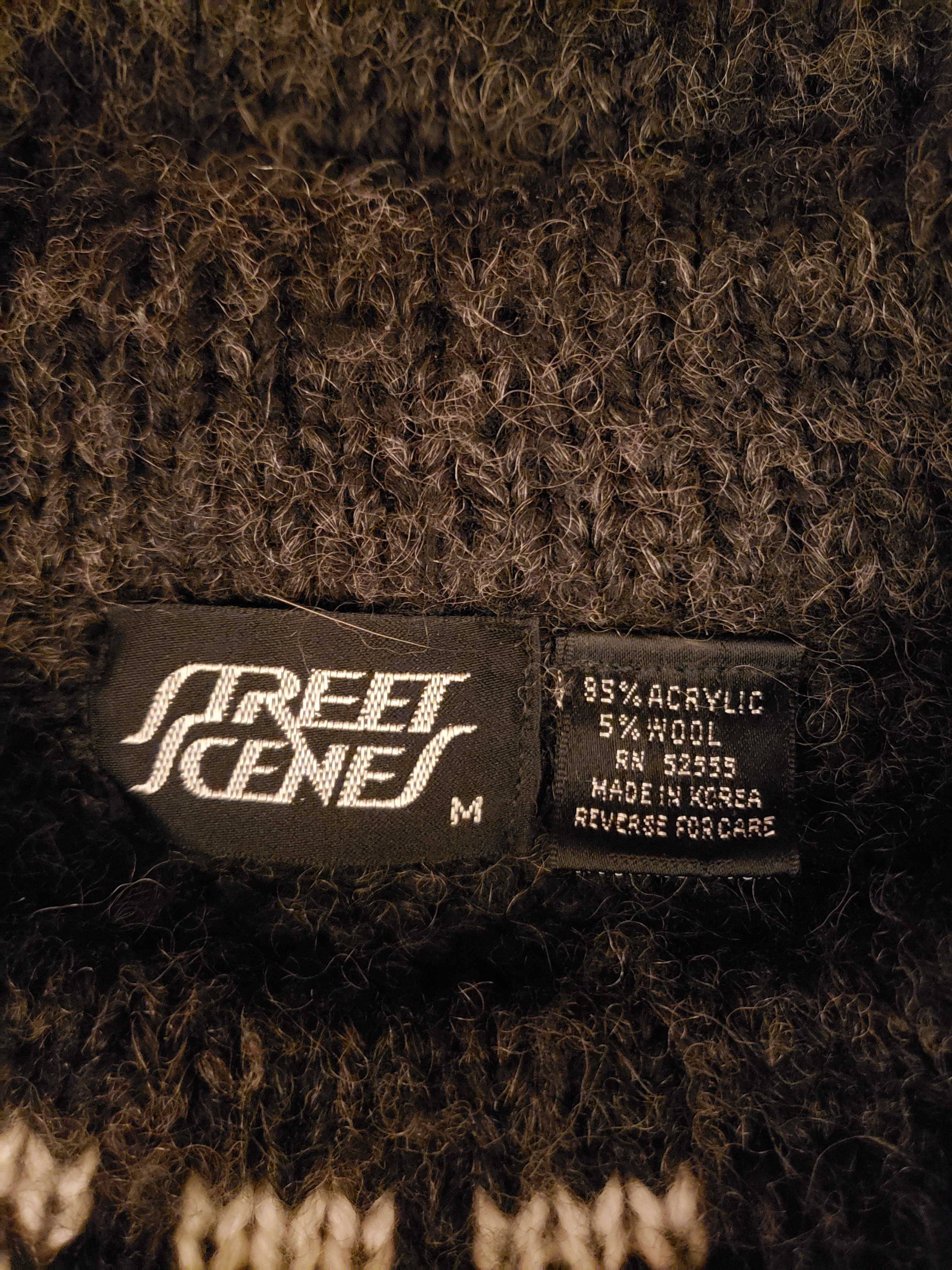 80s Men's Crew Neck Sweater By Street Scenes - Image 3