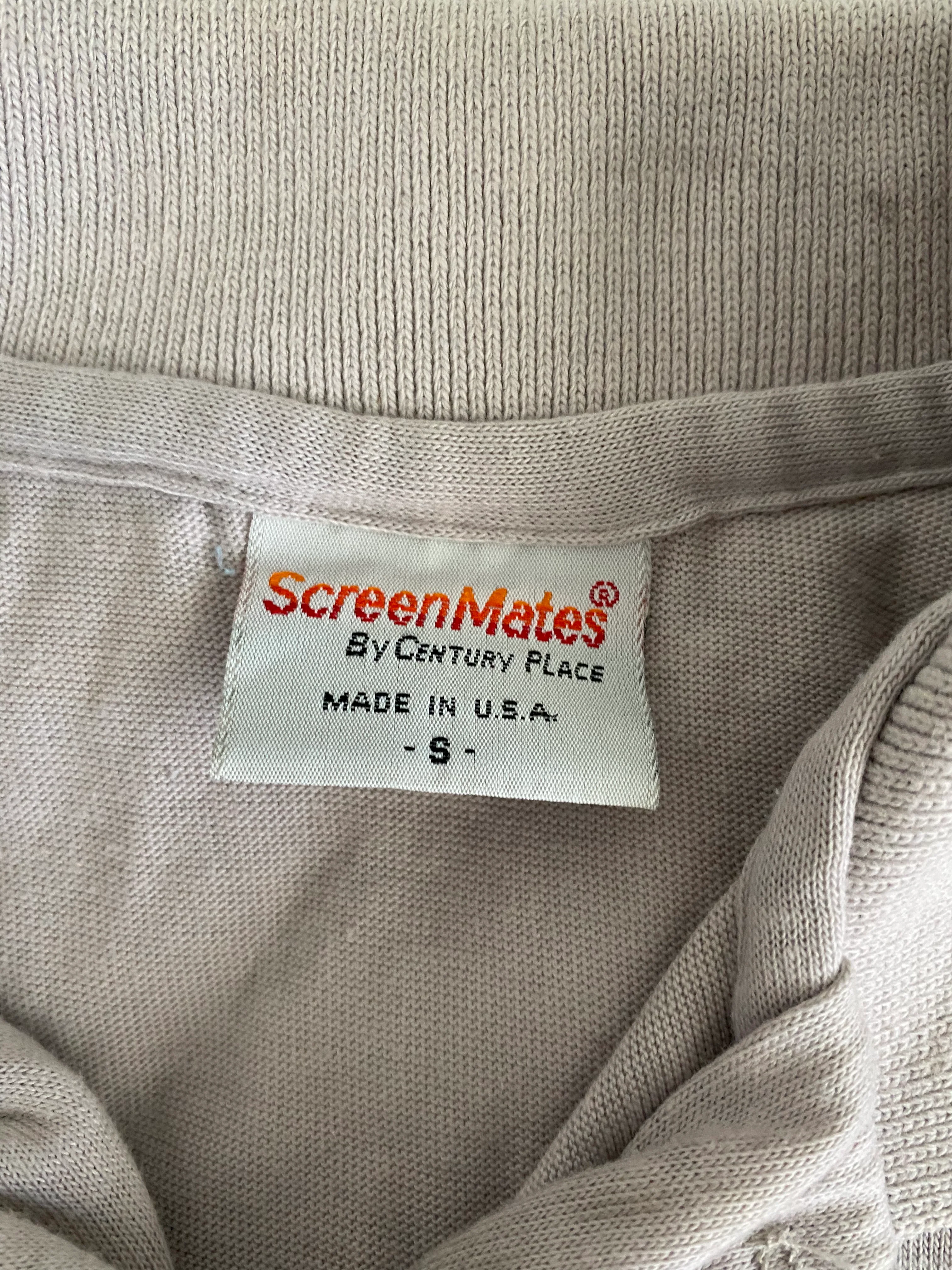 80s Mens Fox 68 News Tv Polo Shirt By Screen Mates - Image 5