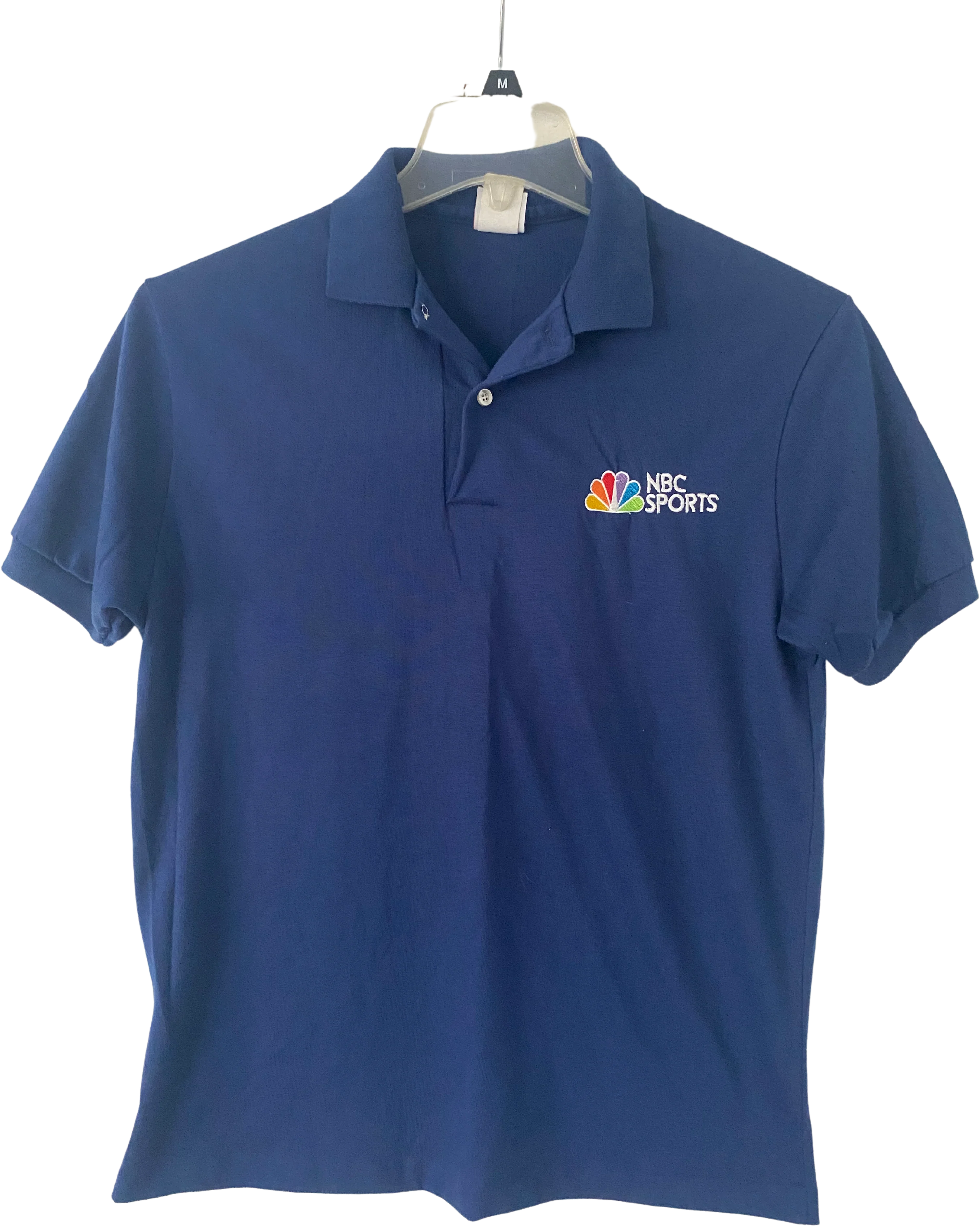 80s Mens Nbc Sports Polo Shirt By 3 Strikes