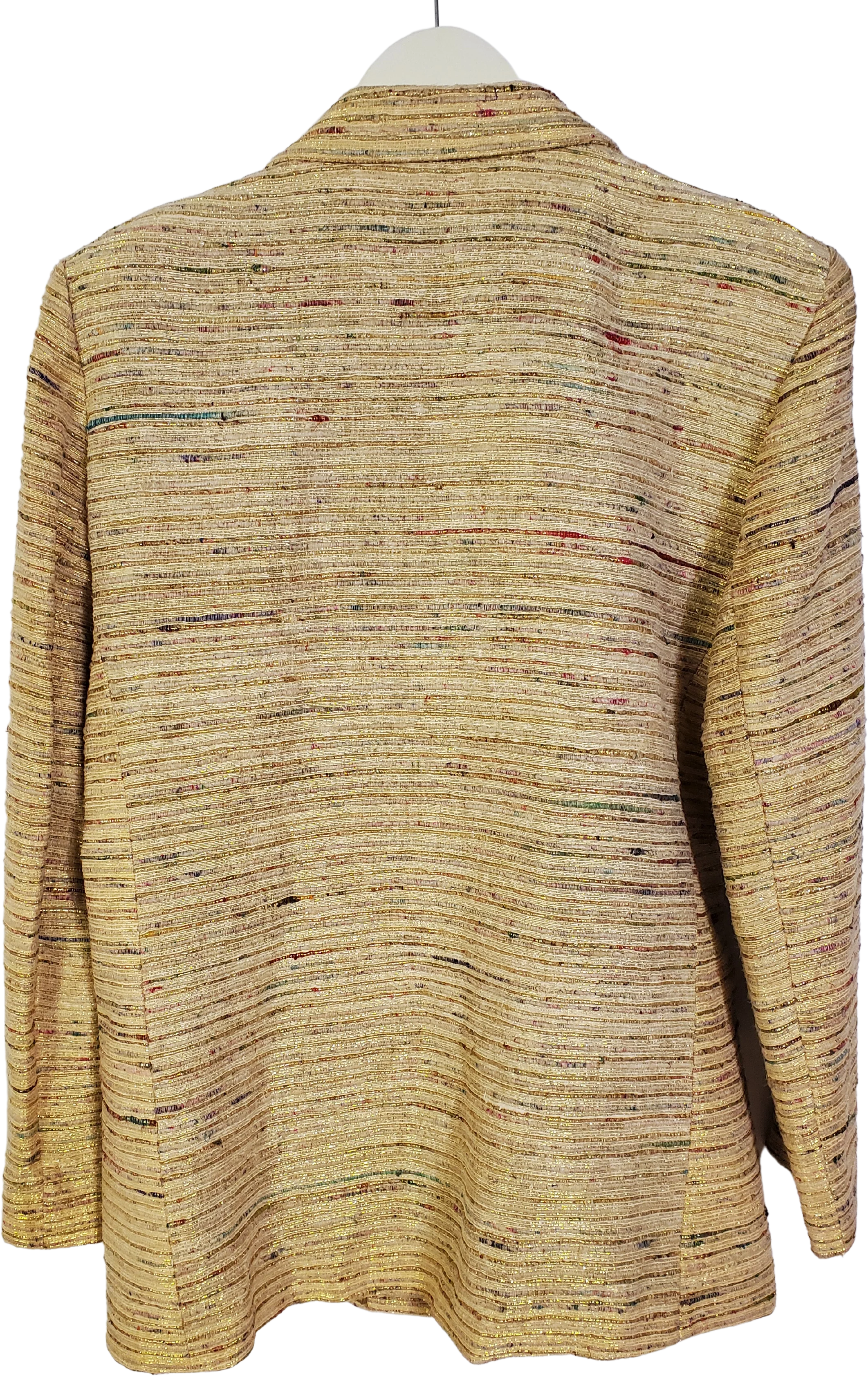 80s Metallic Tweed Blazer - Image 2