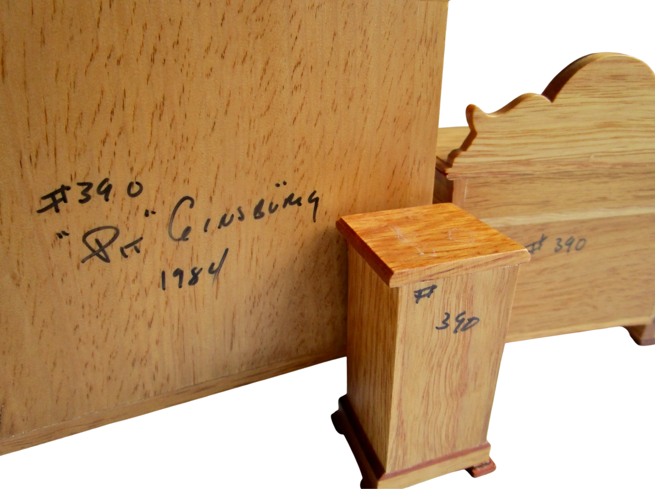 80s Mini Victorian Bedroom Set Signed Pit Ginsburg by Fantastic Merchandise - Image 2