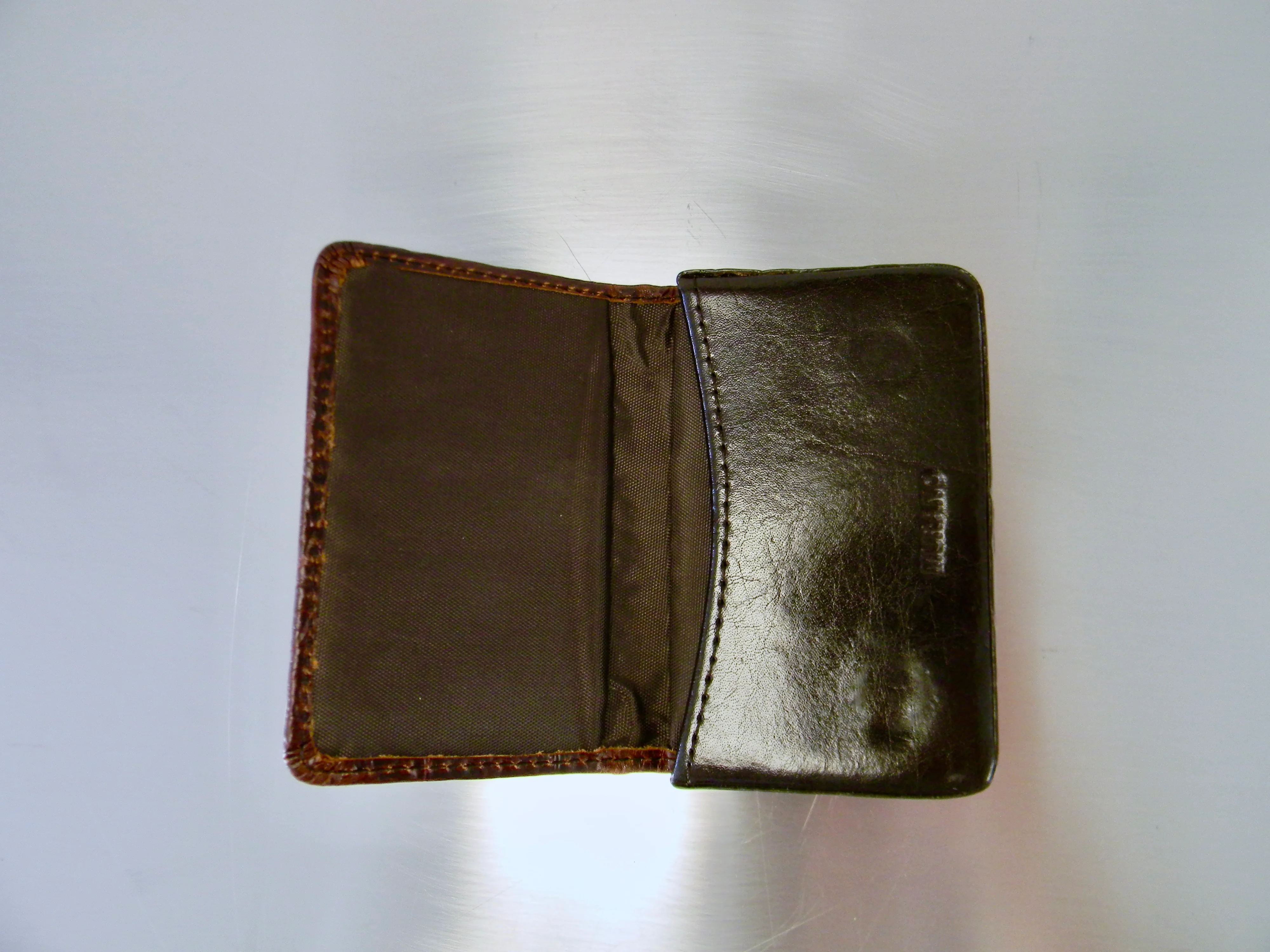 80s Mock Crock Embossed Belt Bag Belt And Card Case By Joan & David - Image 10
