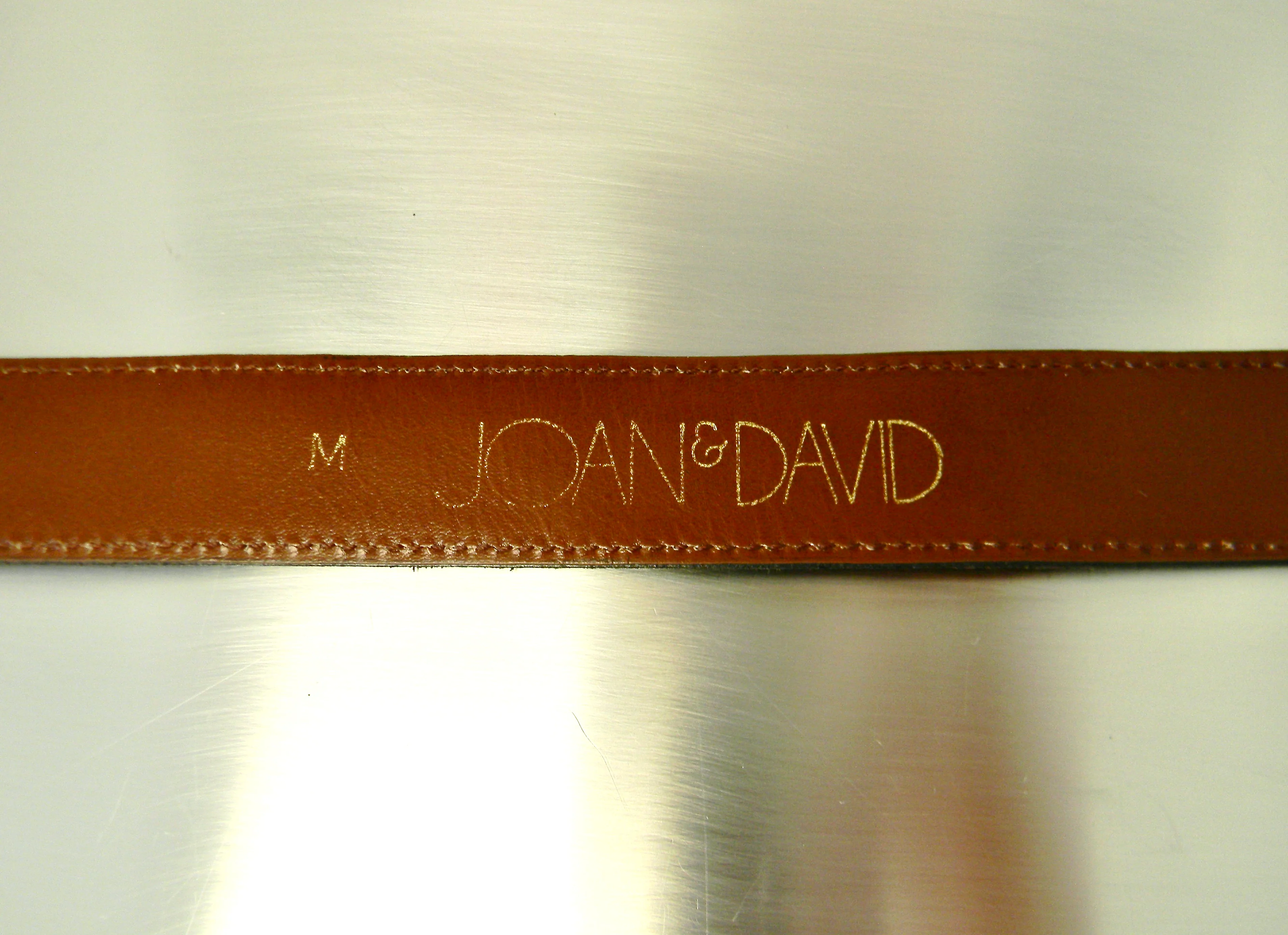 80s Mock Crock Embossed Belt Bag Belt And Card Case By Joan & David - Image 7