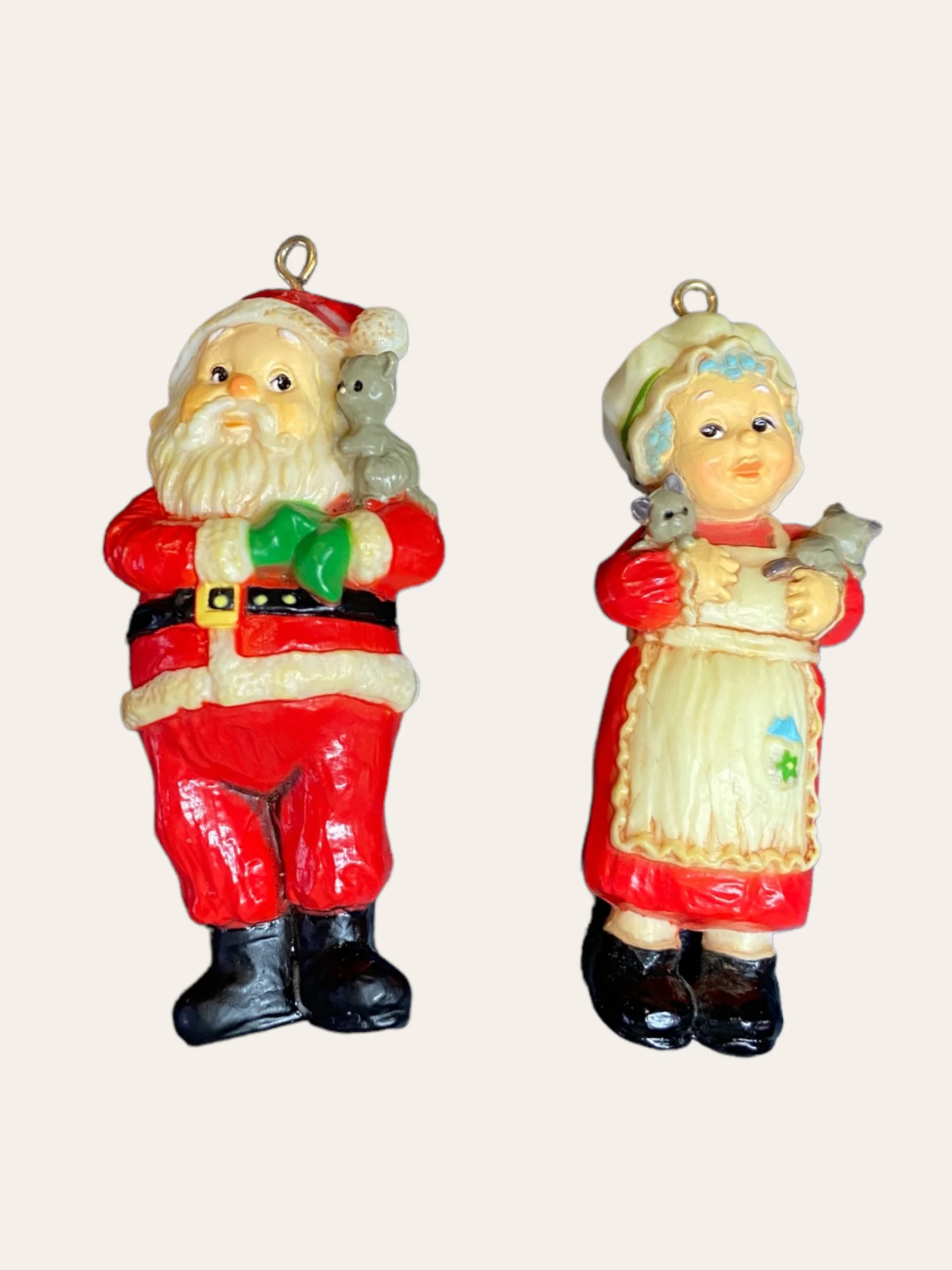 80s Mr. & Mrs. Clause 1981 Hallmark Keepsake Ornaments By Hallmark - Image 9