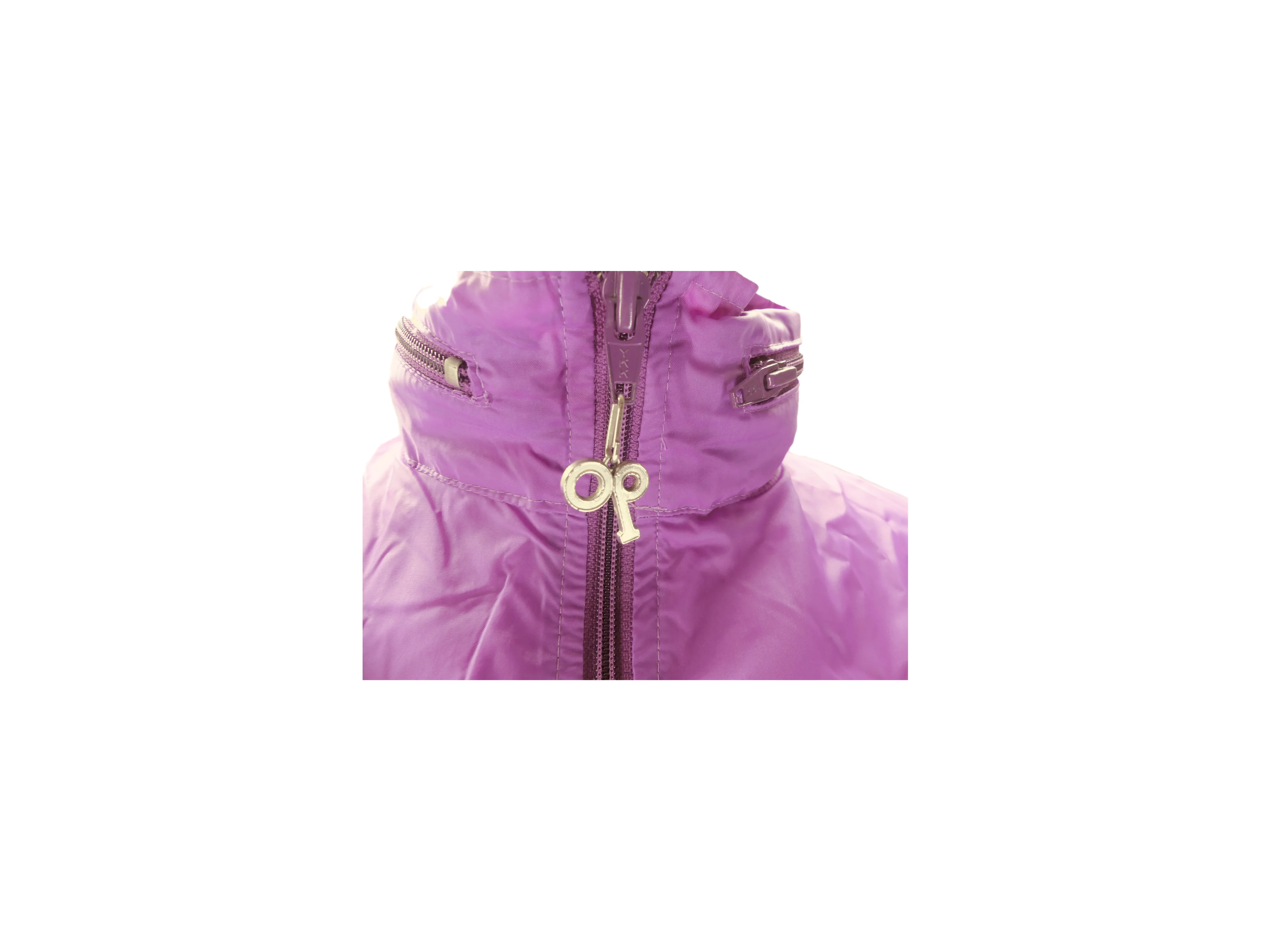 80s Nylon Windbreaker Size S By Ocean Pacific - Image 3