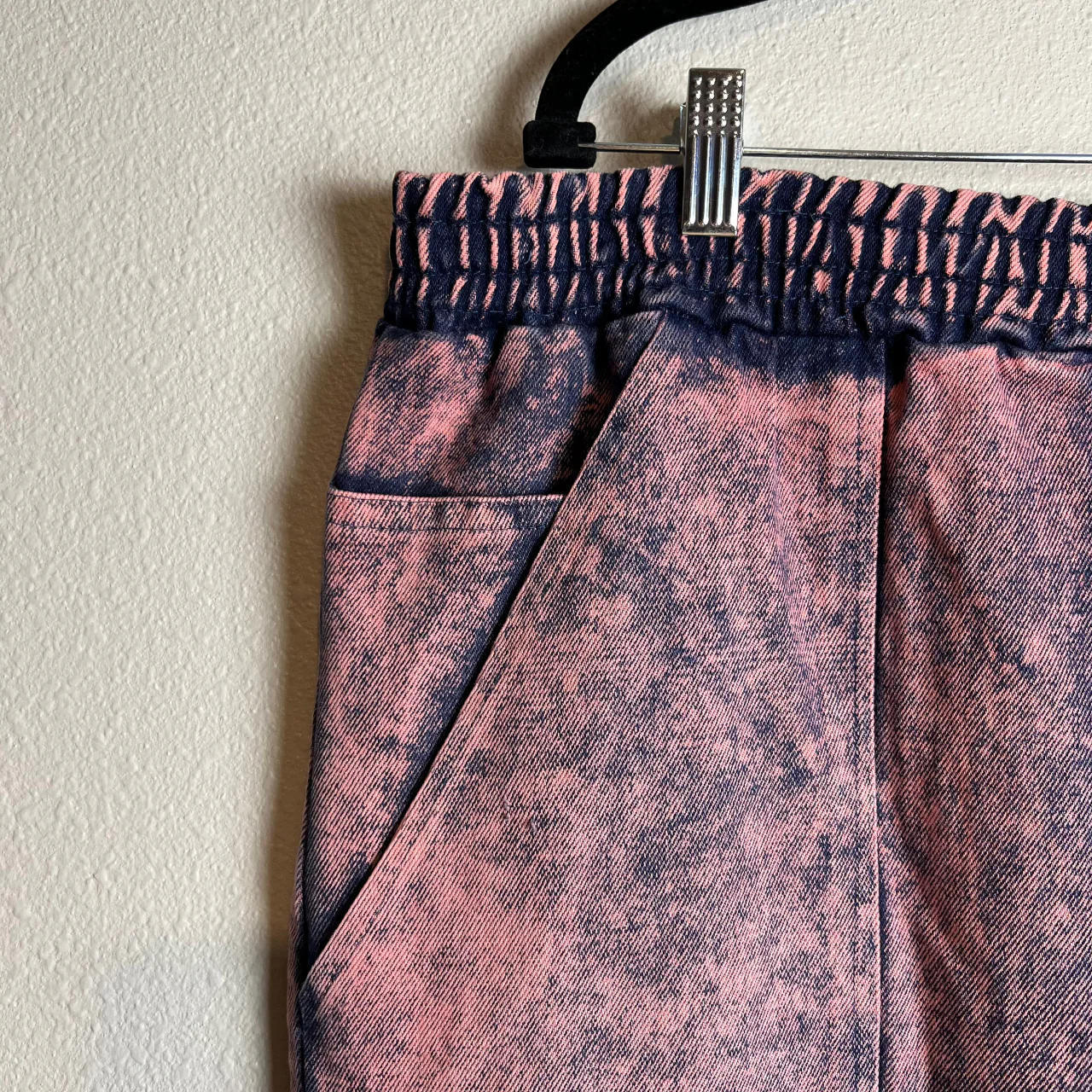 80s Pink! Acid Wash Plus Size High Rise Jeans - Image 3