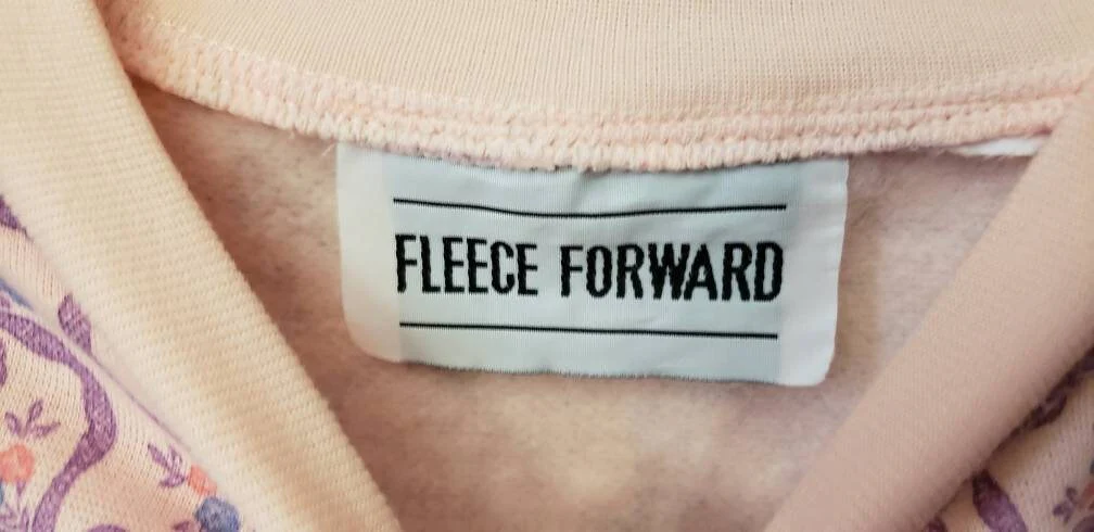 80s Pink Bows and Buds Sweatshirt Md by Fleece Forward - Image 9