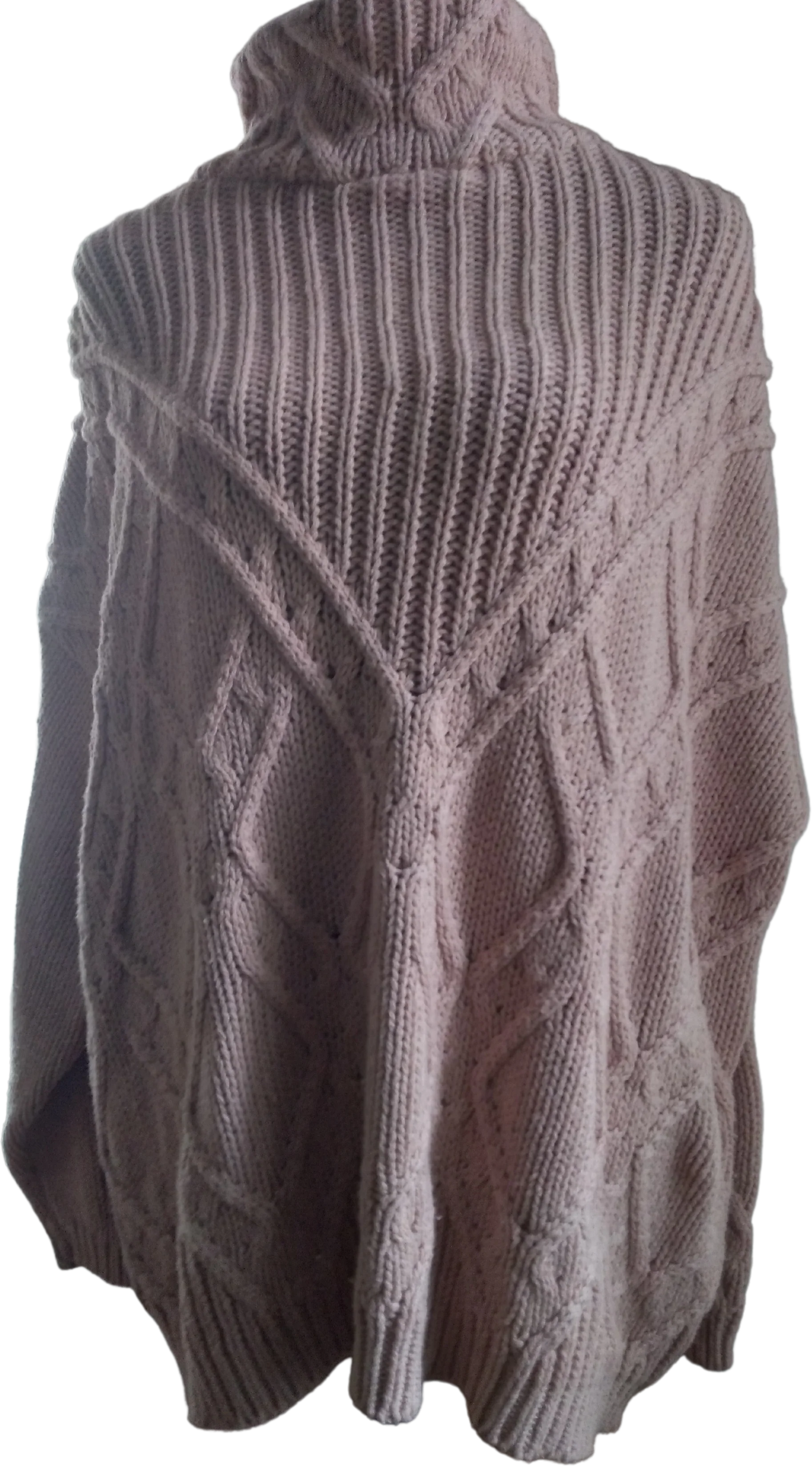 80s Pink Cable Knit Sweater By I. Magnin