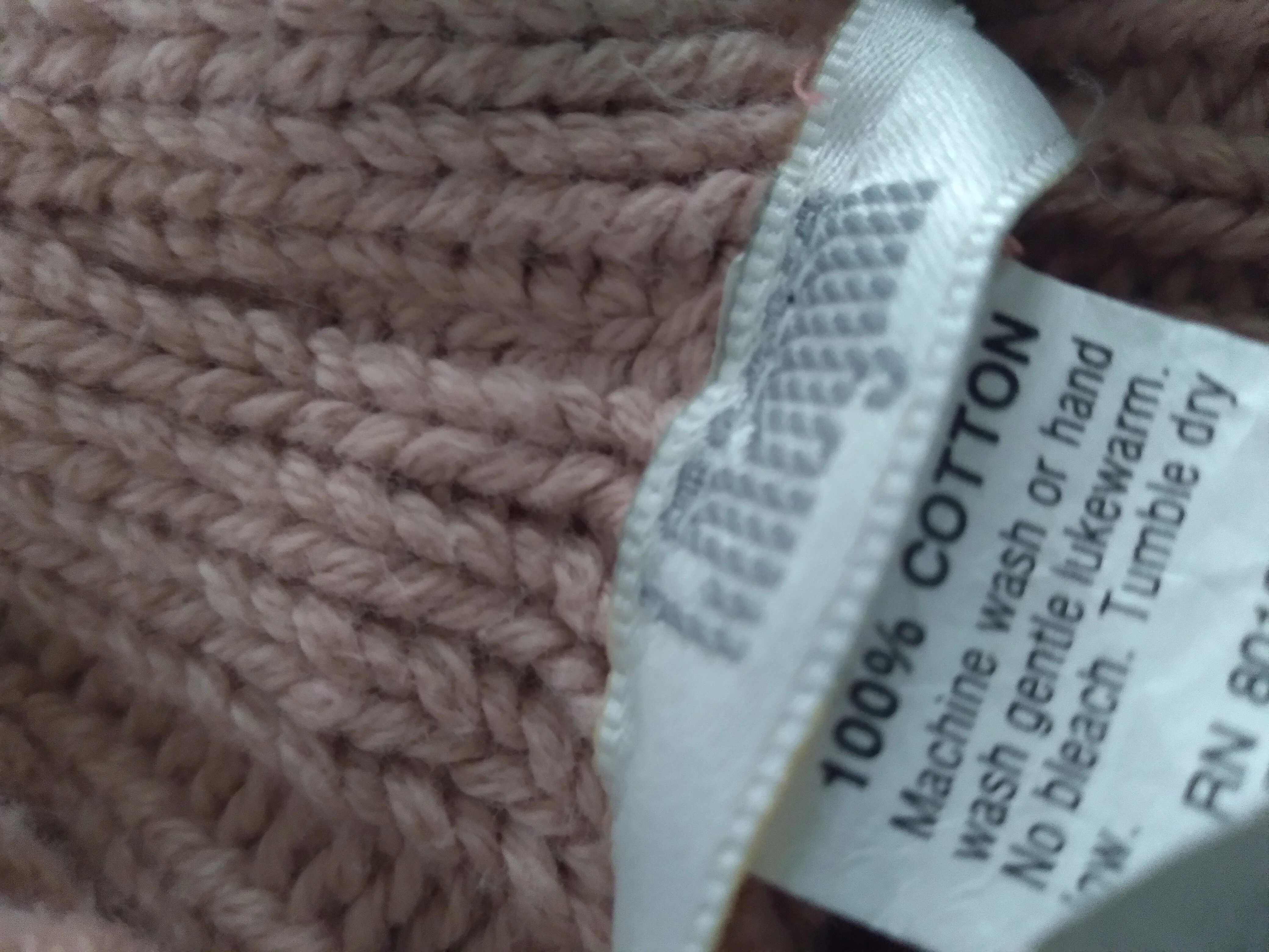 80s Pink Cable Knit Sweater By I. Magnin - Image 5