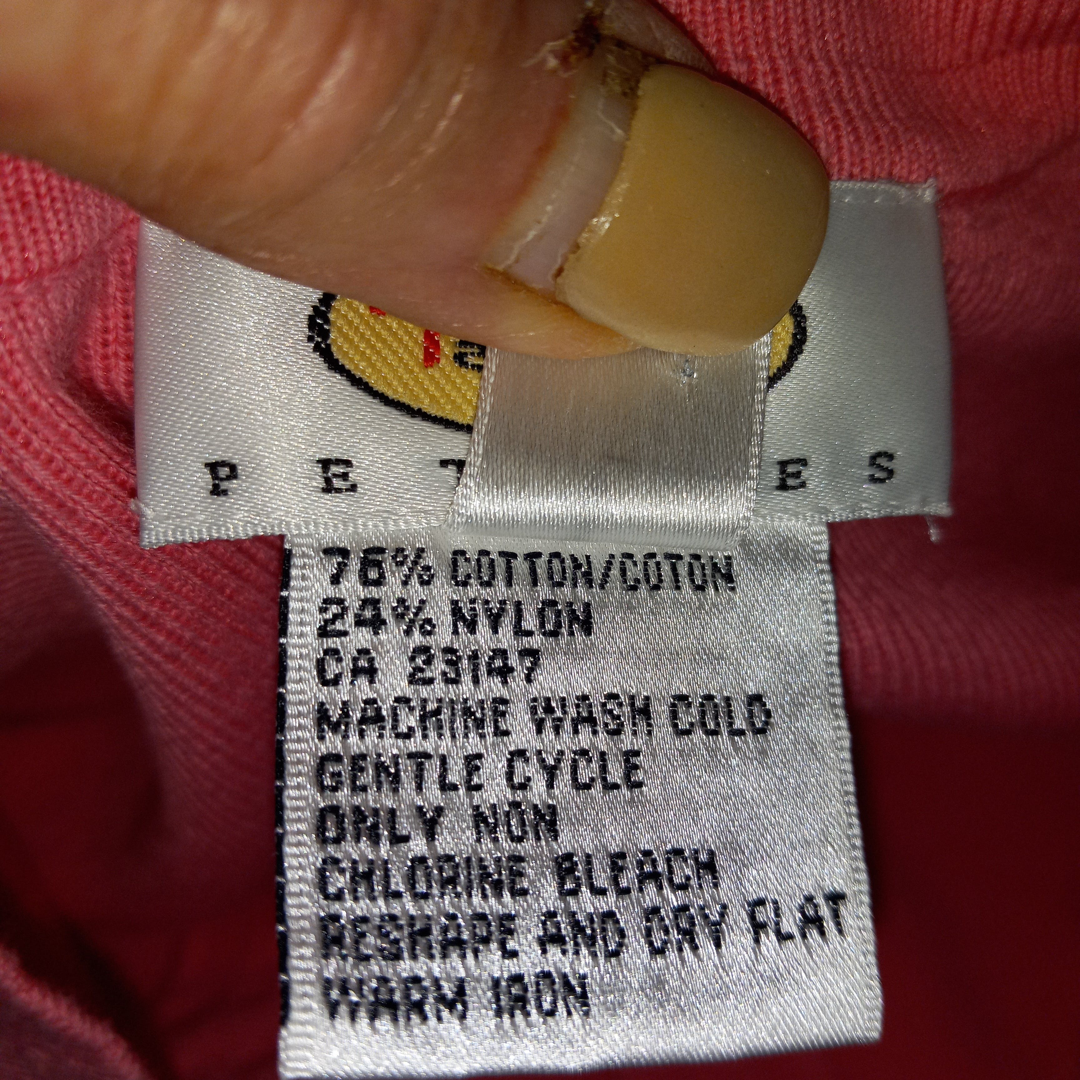 80"s Pink Cotton Nylon V-Neck Sweater by Talbot's - Image 7