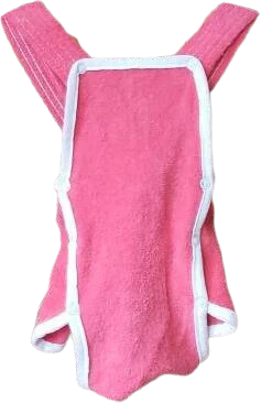 80s Pink Terry Cloth Romper 6-9m by Spencer's