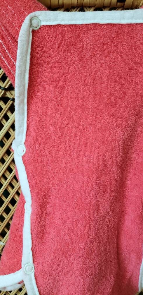 80s Pink Terry Cloth Romper 6-9m by Spencer's - Image 6