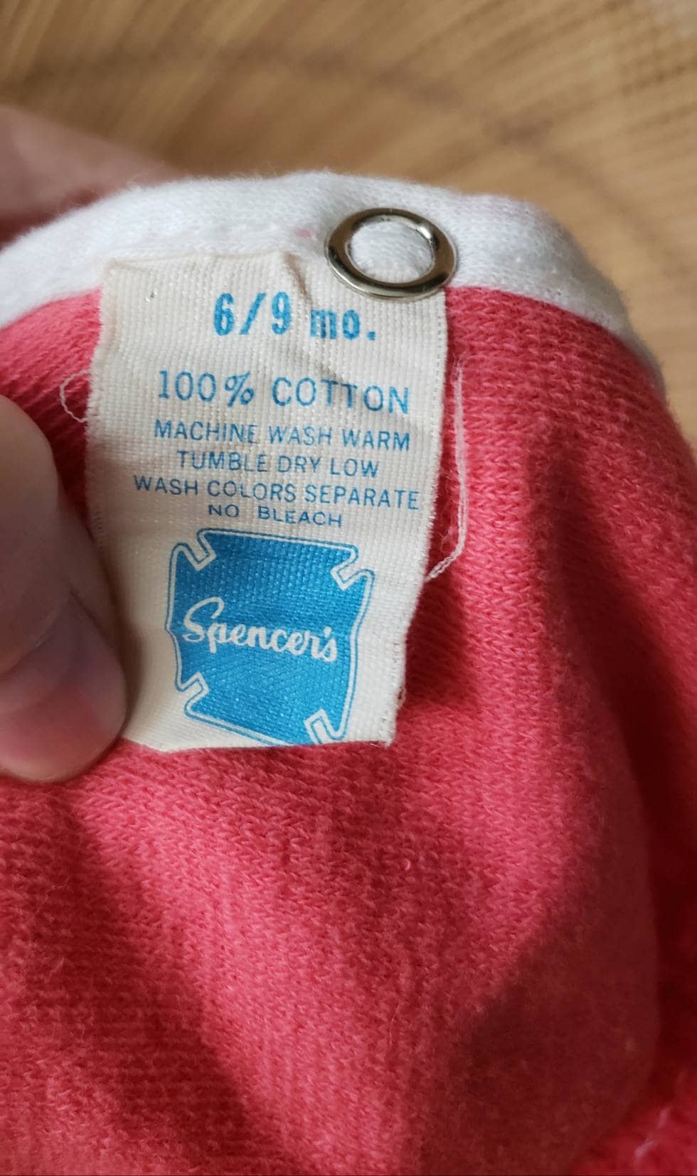 80s Pink Terry Cloth Romper 6-9m by Spencer's - Image 8