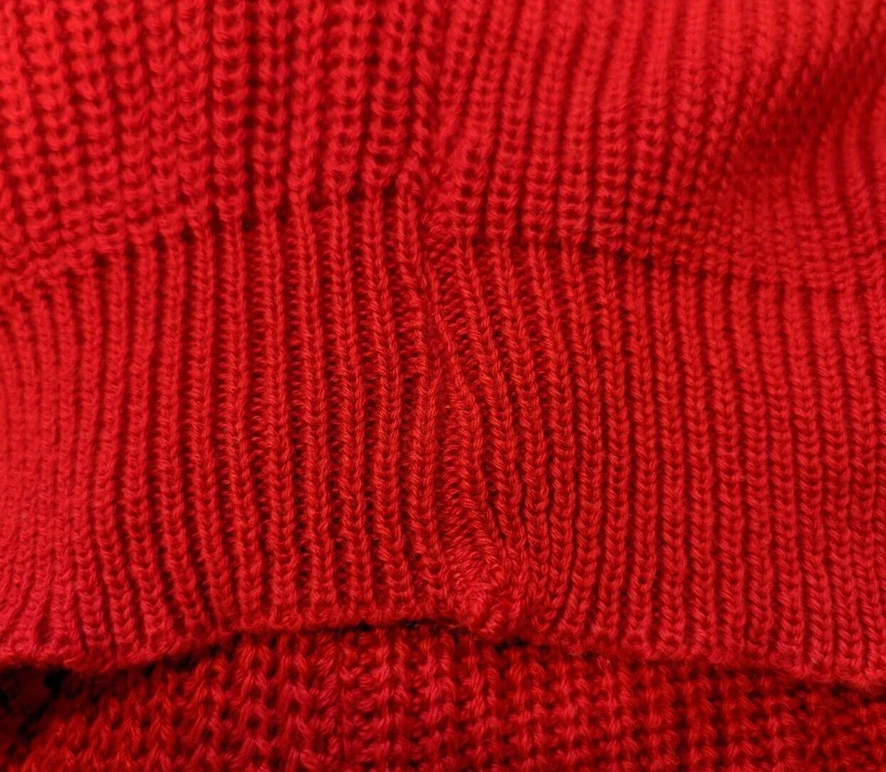 80s Red Sweater Tank Cardigan Twinset By Wardrobe Unlimited - Image 10