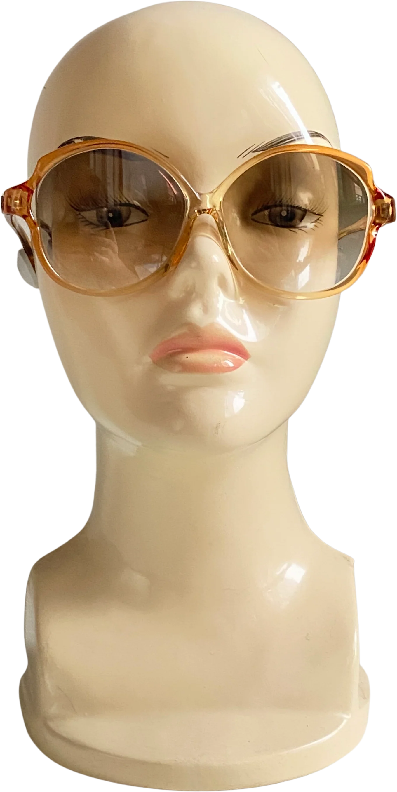 80s Round Oval Granny Style Glasses Frames By Chloe