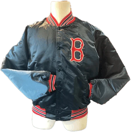 80s Satiny Boston Red Sox Team Jacket By Chalk Line - Image 7