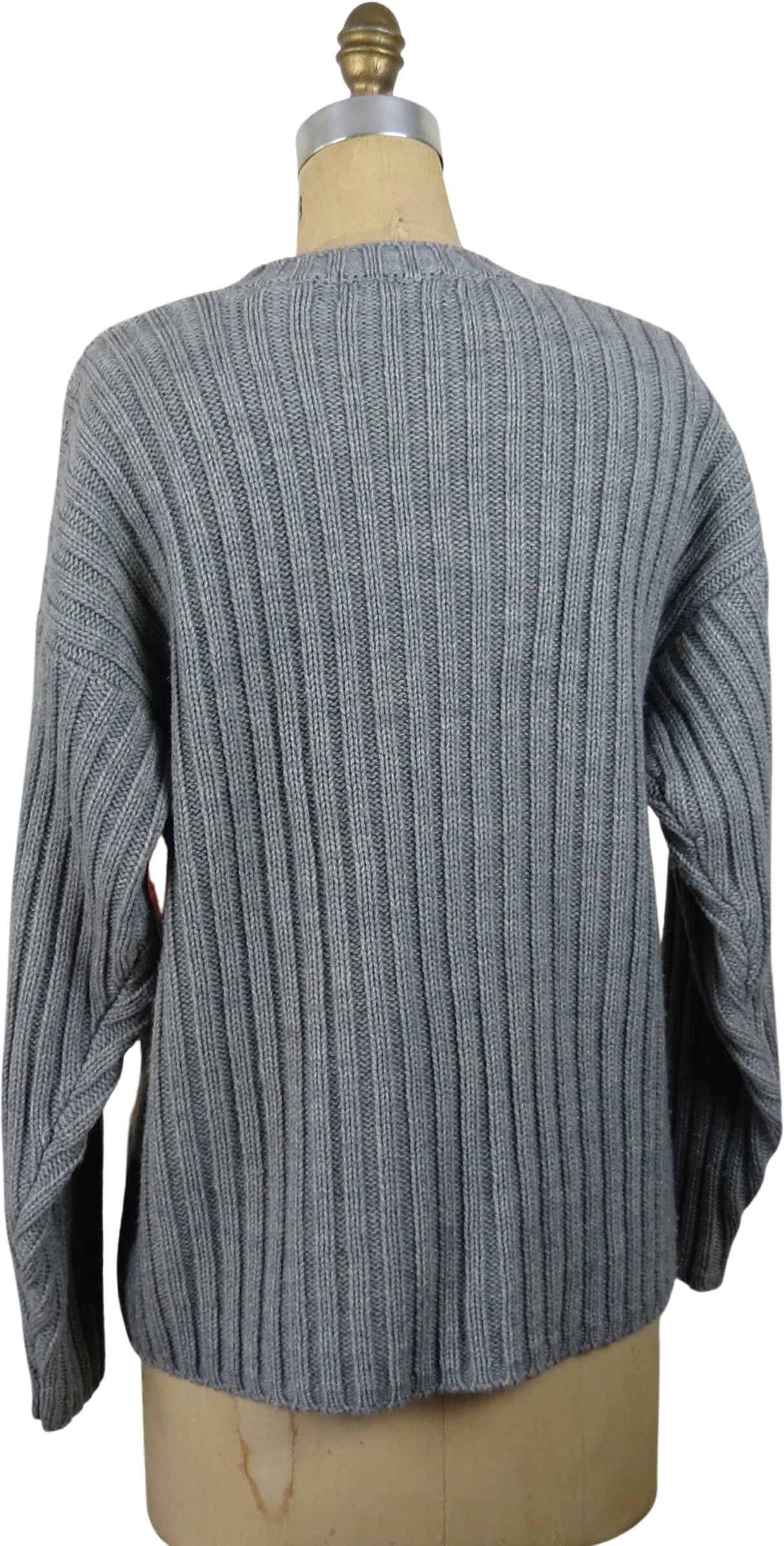80s Scenic Hand Knit Sweater Zebra Intarsia Applique By Together! - Image 2