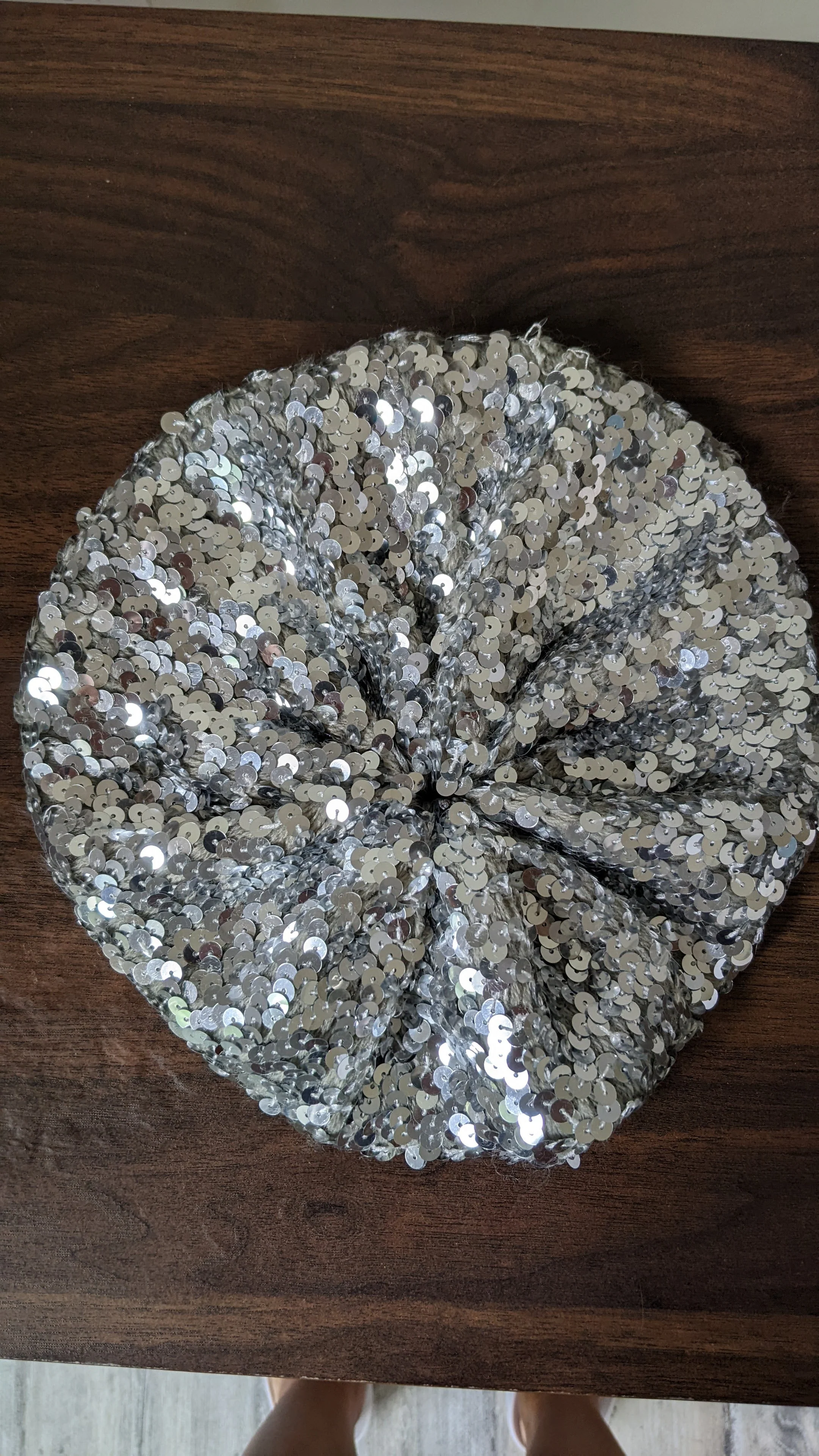 80s Sequin Beret Hat - Image 8