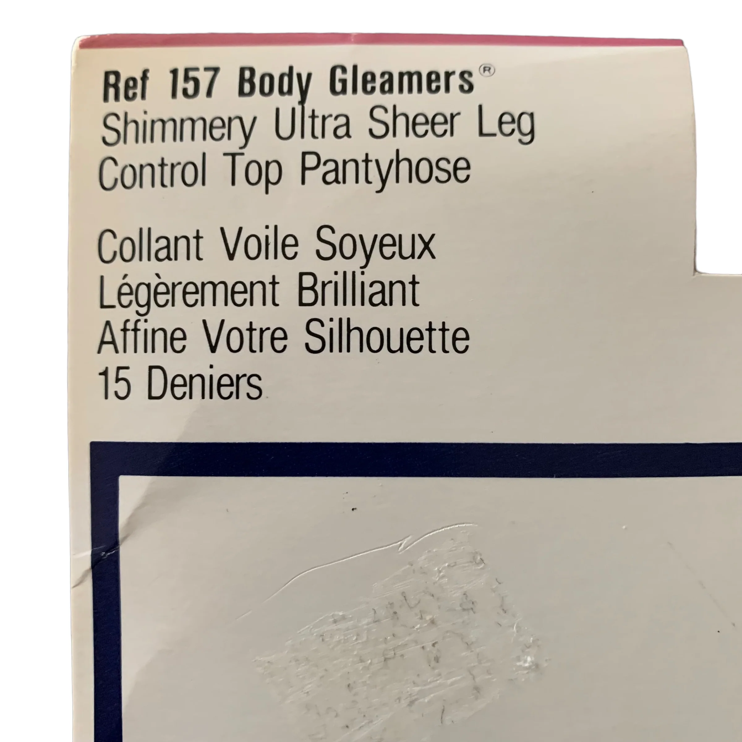 80s Shimmery Ultra Sheer Leg Control Toppantyhose by Givenchy - Image 4