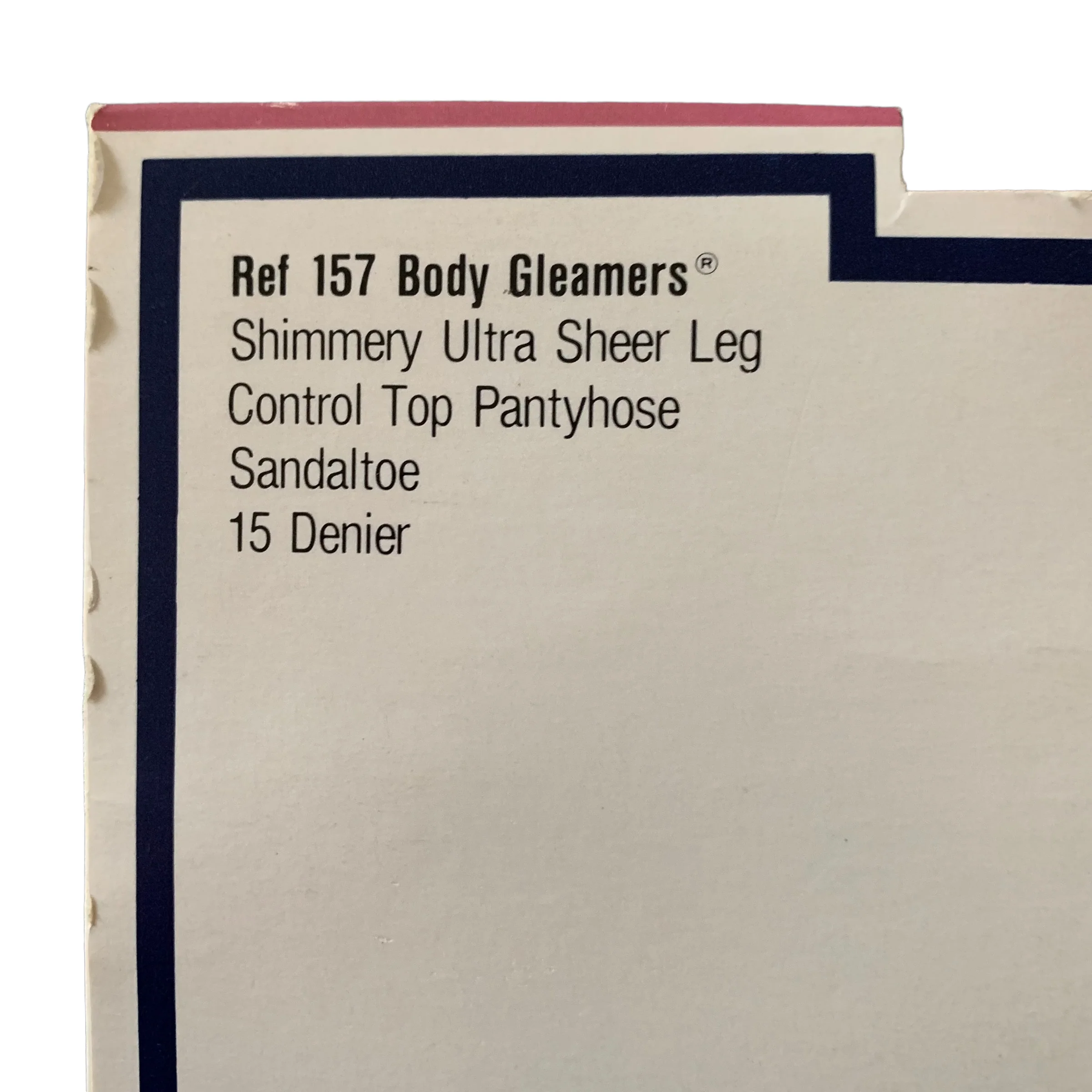 80s Shimmery Ultra Sheer Leg Control Toppantyhose by Givenchy - Image 6