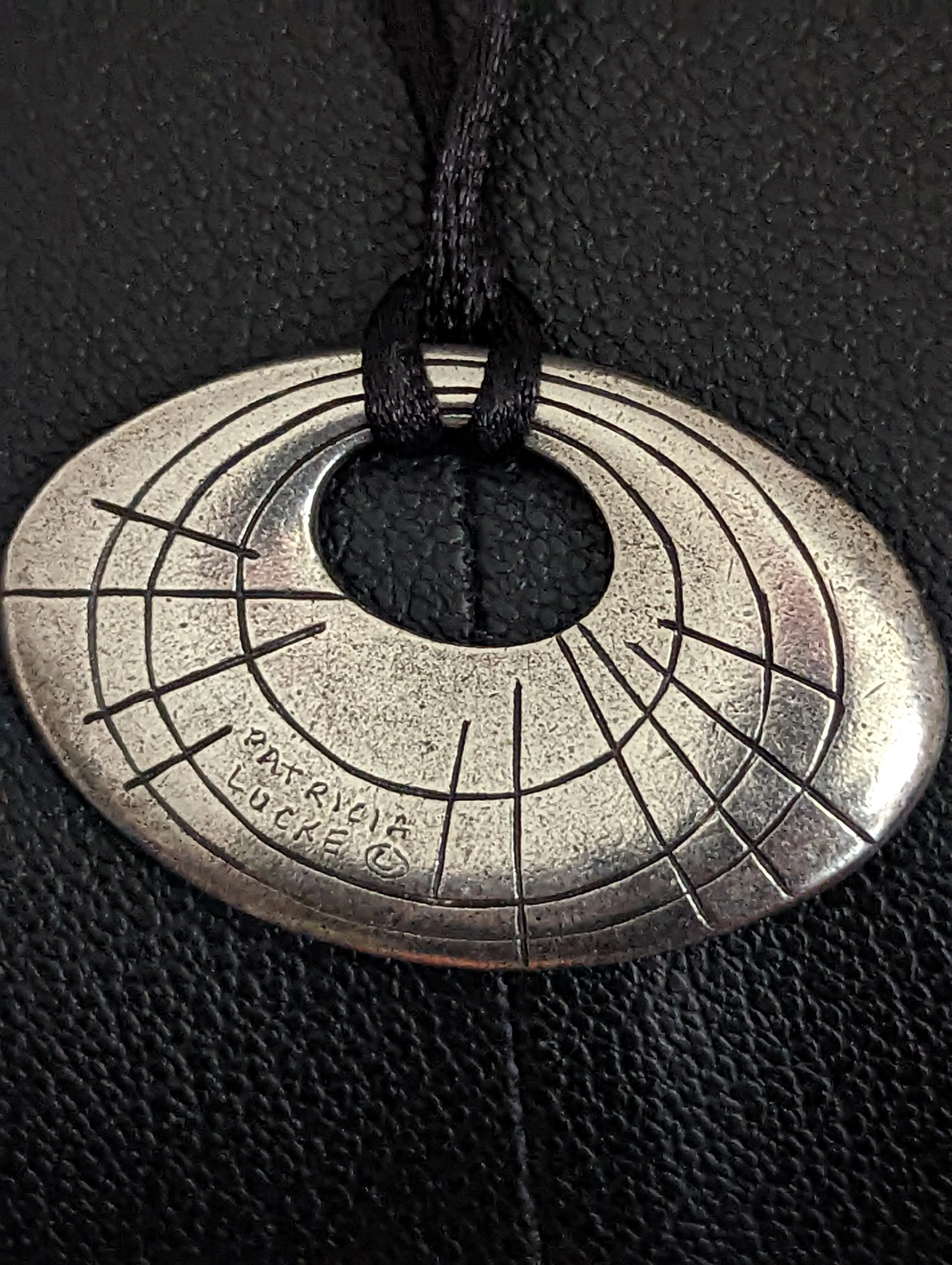 80s Silver Multiple Color Pendant By Patricia Locke - Image 10