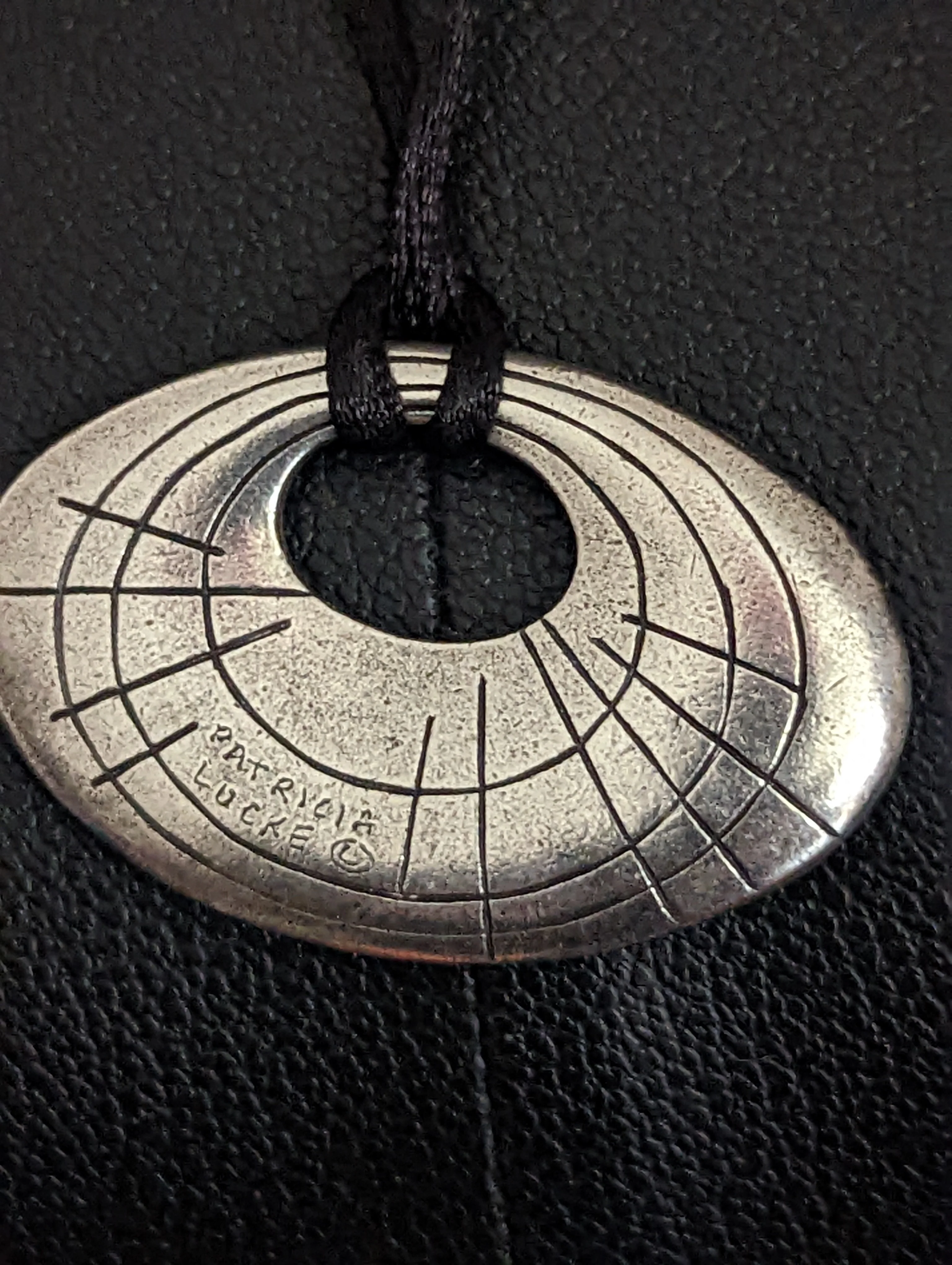 80s Silver Multiple Color Pendant By Patricia Locke - Image 8