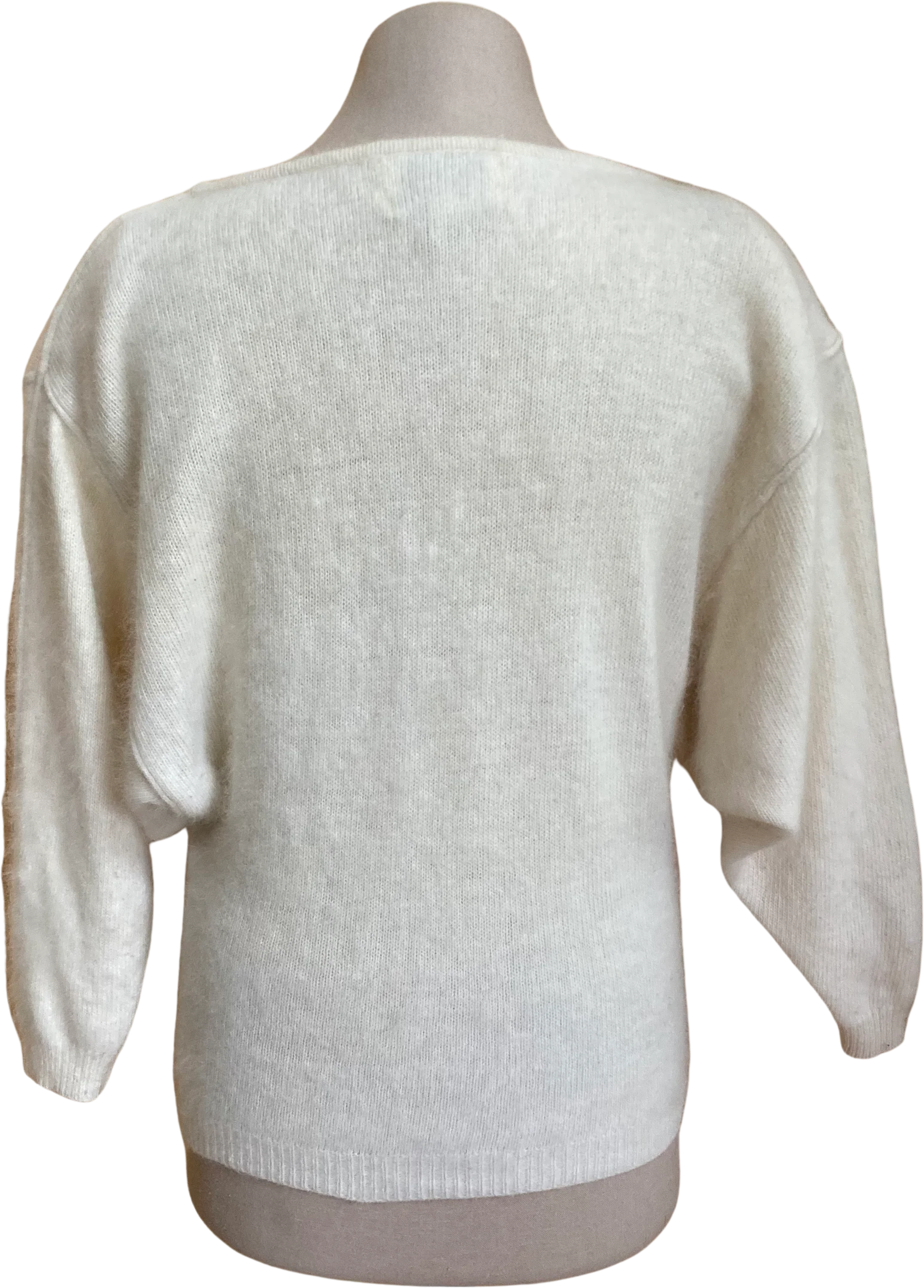 80s Soft Fuzzy Batwing Sweater By The Glory 3 by Gloria Furman - Image 2