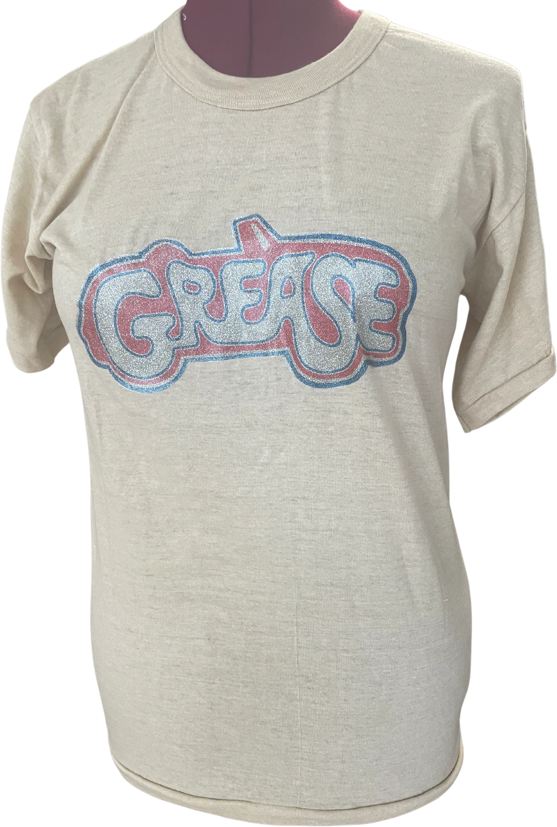 80s Sparkle Grease T-shirt By Bon Marche