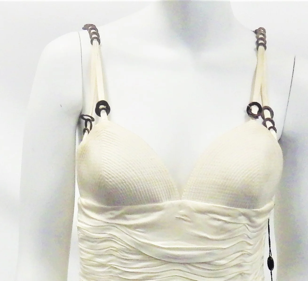 80s Style Spaghetti Strap Cocktail Dress By Gianni Versace - Image 4