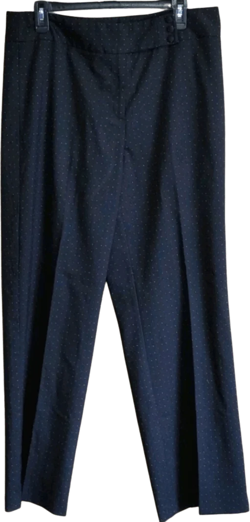 80's Stylish Dotted Straight Leg Pants by Requirements