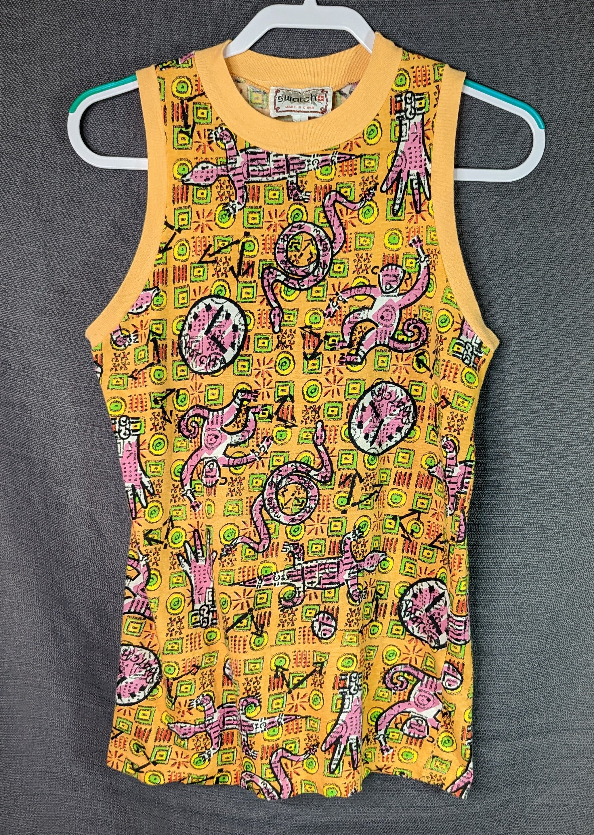 80s Swatch 3 Piece Shorts Outfit By Swatch - Image 4